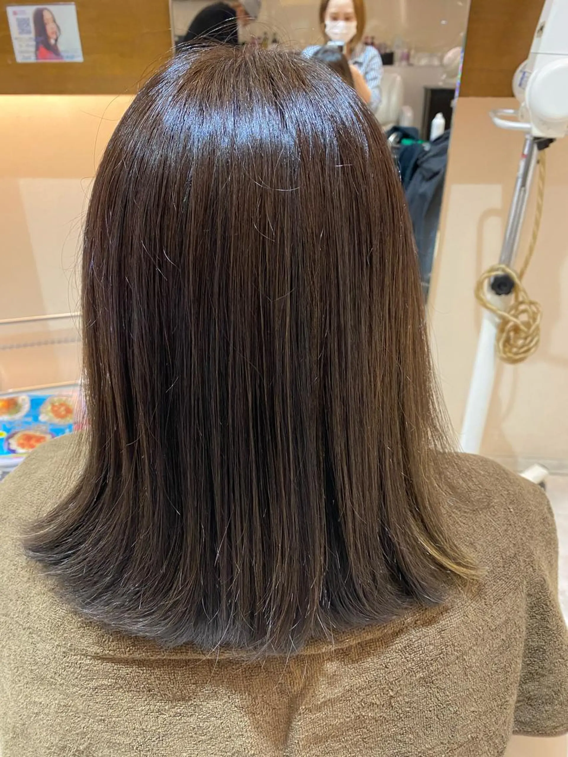 ミディアム 清水 有紗のヘアスタイル