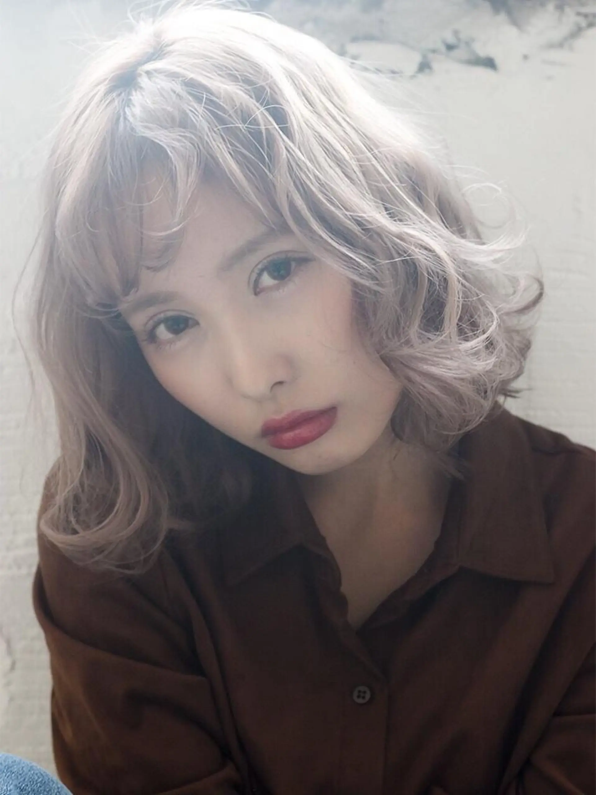 ミディアム カラー ハイトーンカラー ボブ カット ヘアカラー トリートメント ヘッドスパ TOPstylist ✂️フセケイタ✂️のヘアスタイル