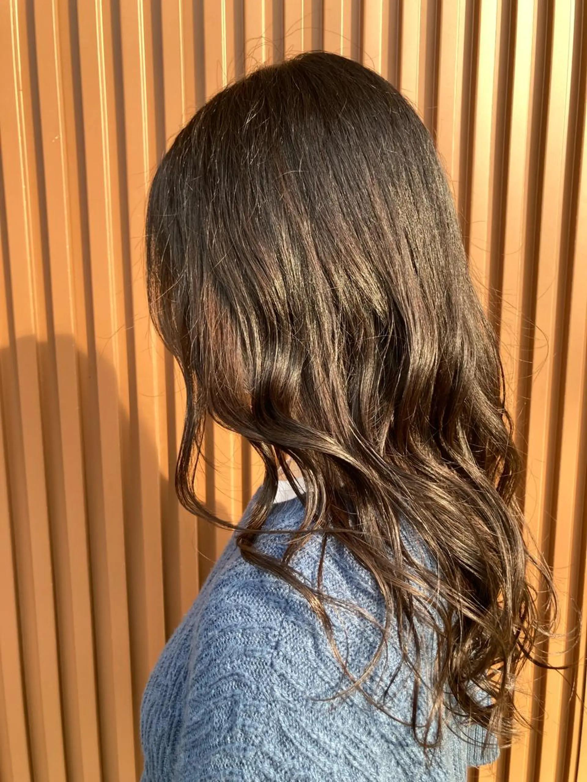 ミディアム カット ヘアカラー トリートメント hair salon rita 野々市所属・中野 幹也のヘアスタイル