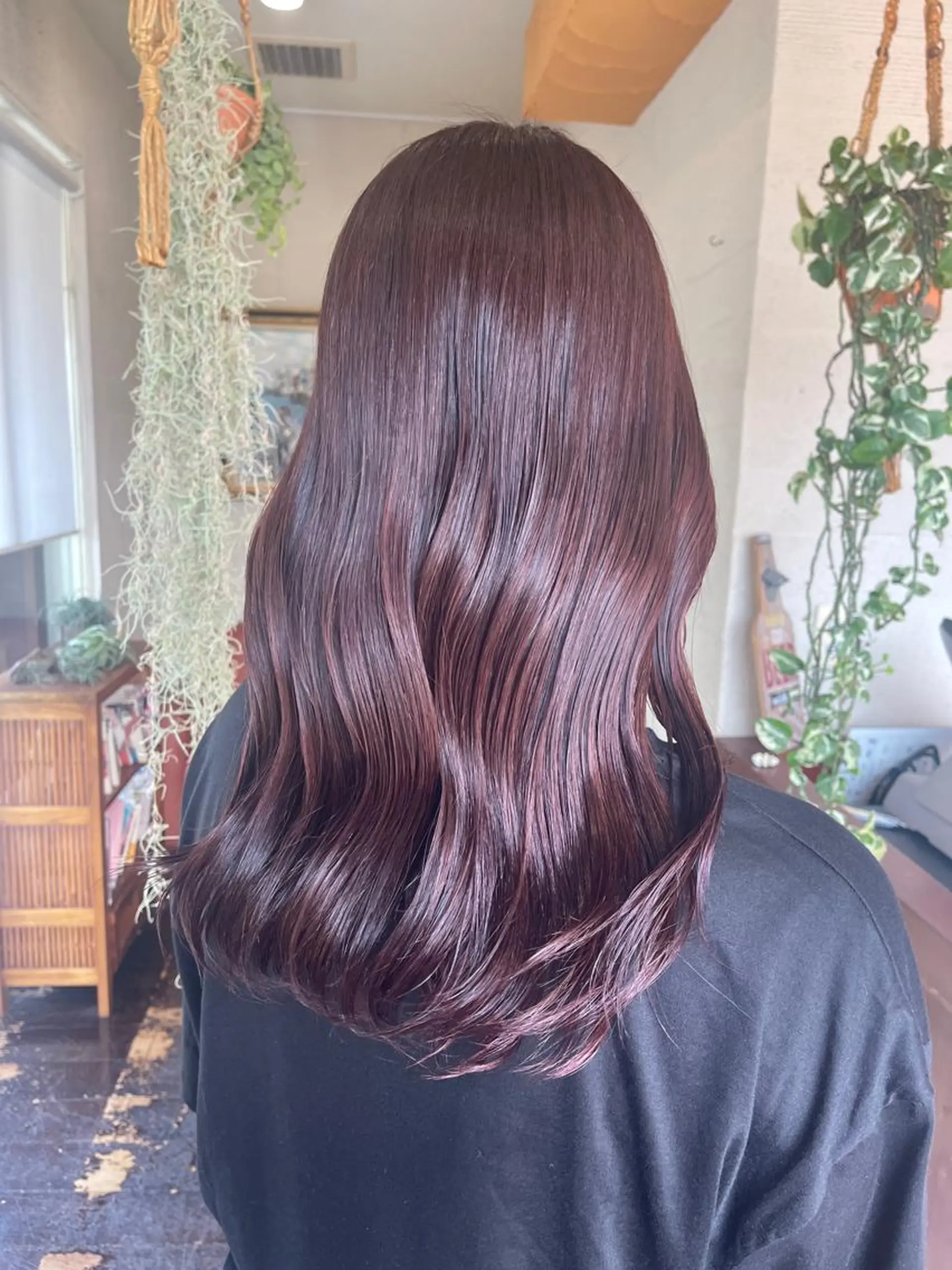 ロング カラー PUUR所属・🍒鈴木 エミリ🍒のヘアスタイル