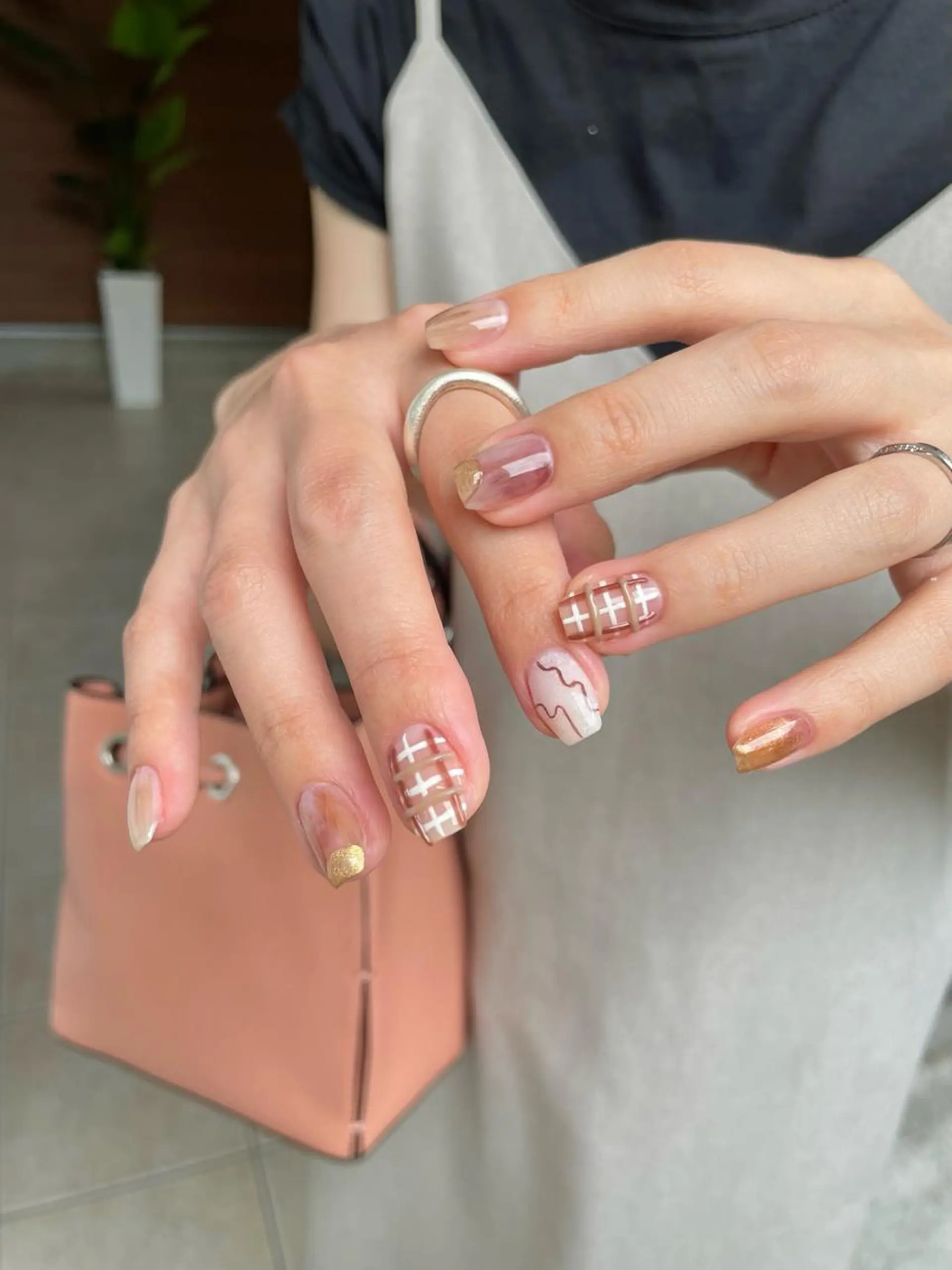 ネイル ハンドネイル Radia bykaonailsのネイルデザイン