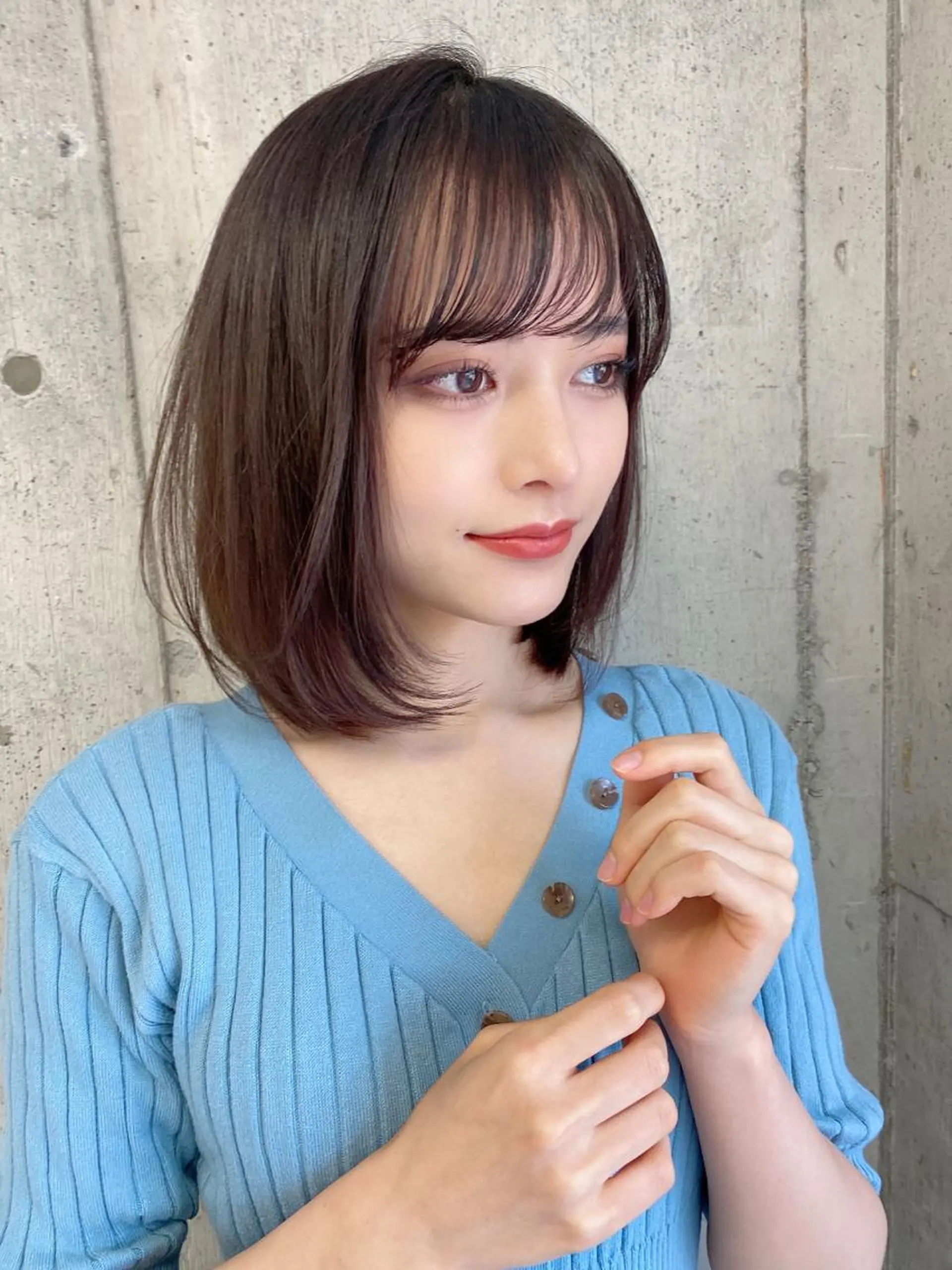 ショート カラー ベージュカラー モカベージュ ボブ 似合わせカット カット ヘアカラー トリートメント ツヤ髪になりたい方へ 🩷柴田知亜希のヘアスタイル