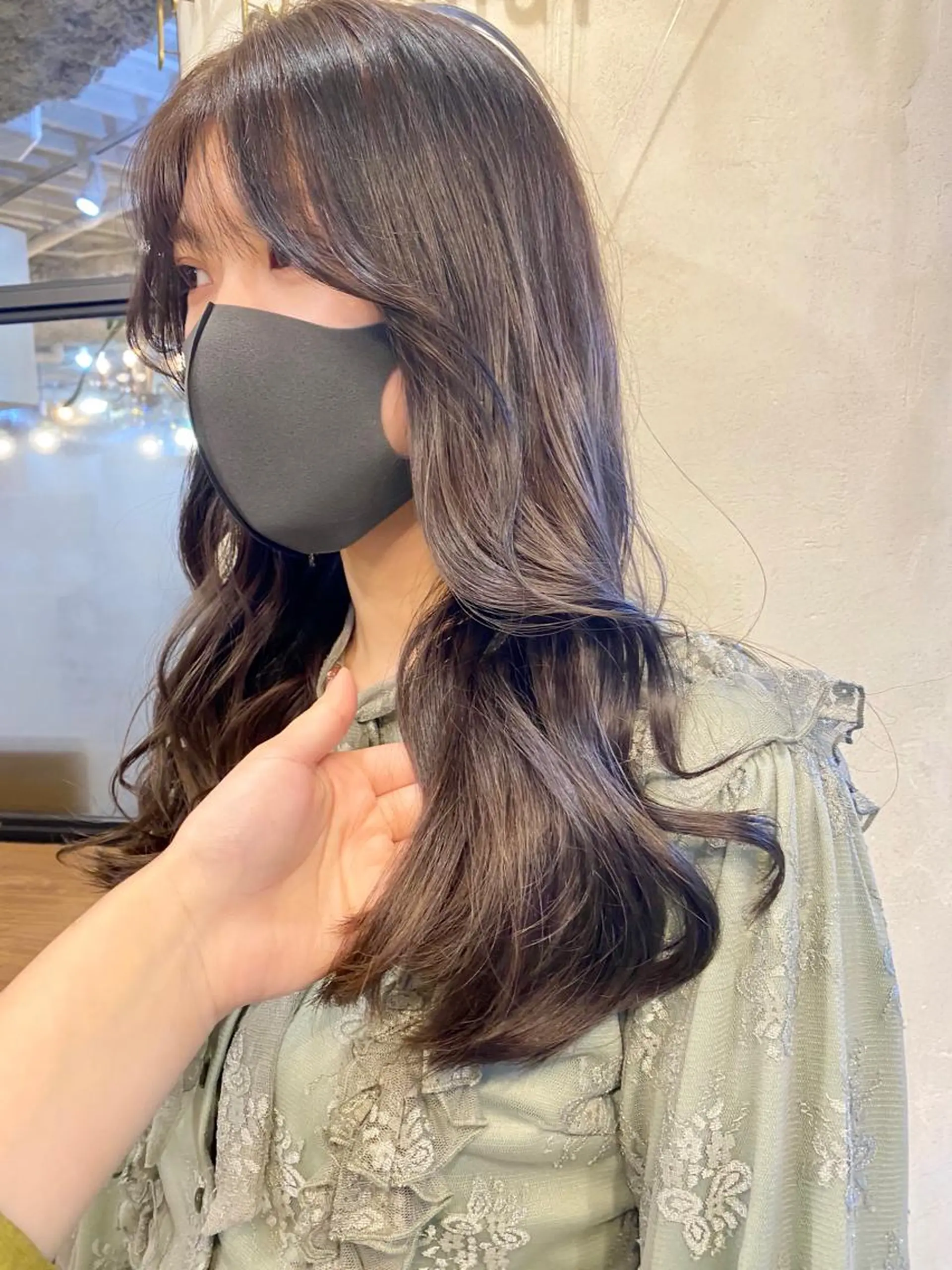 ロング カラー 🥣 hashi 🛋️のヘアスタイル