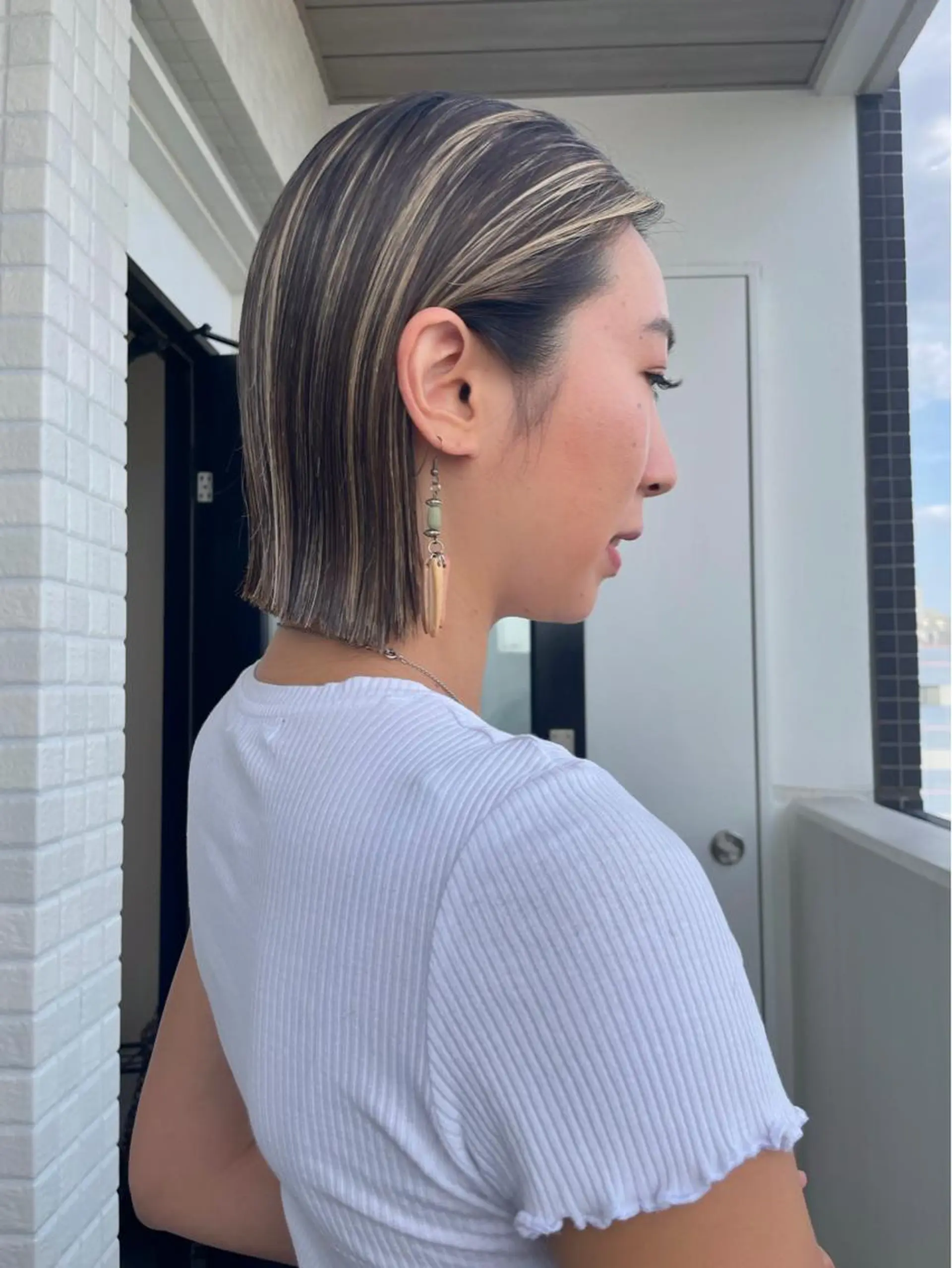 ショート ボブ カット トリートメント ヘアセット メンズ特化 パーマ/オザワのヘアスタイル