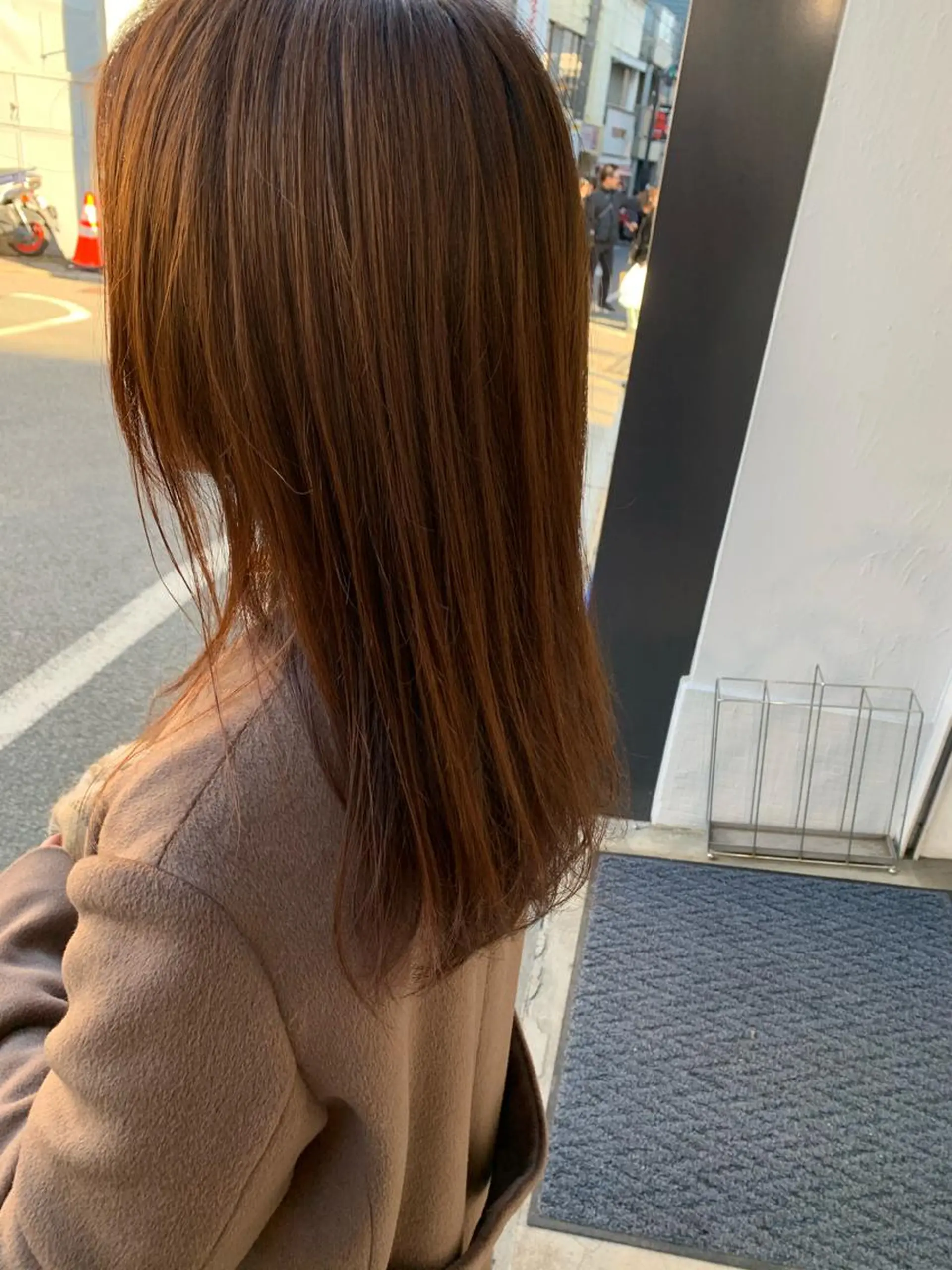 ロング カット トリートメント パーマ/透明感カラー /ボブ/吉田一生のヘアスタイル