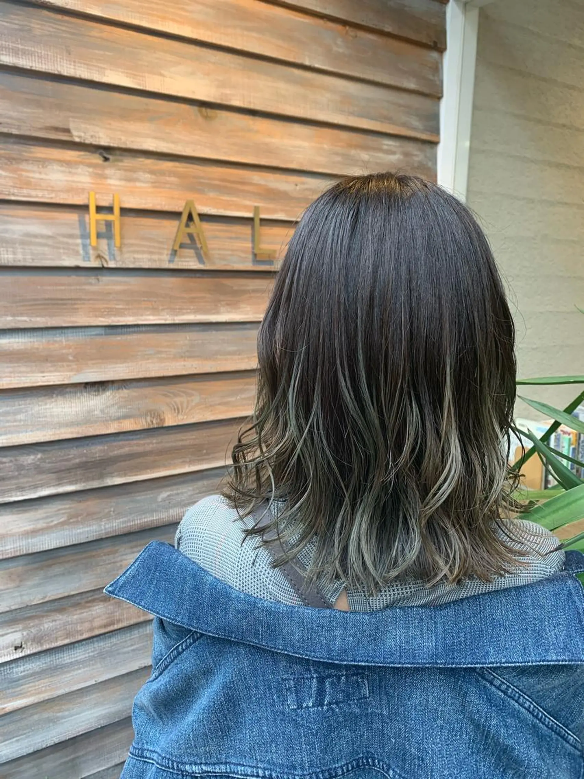 ミディアム カラー グラデーションカラー ヘアカラー 竹内 康浩のヘアスタイル