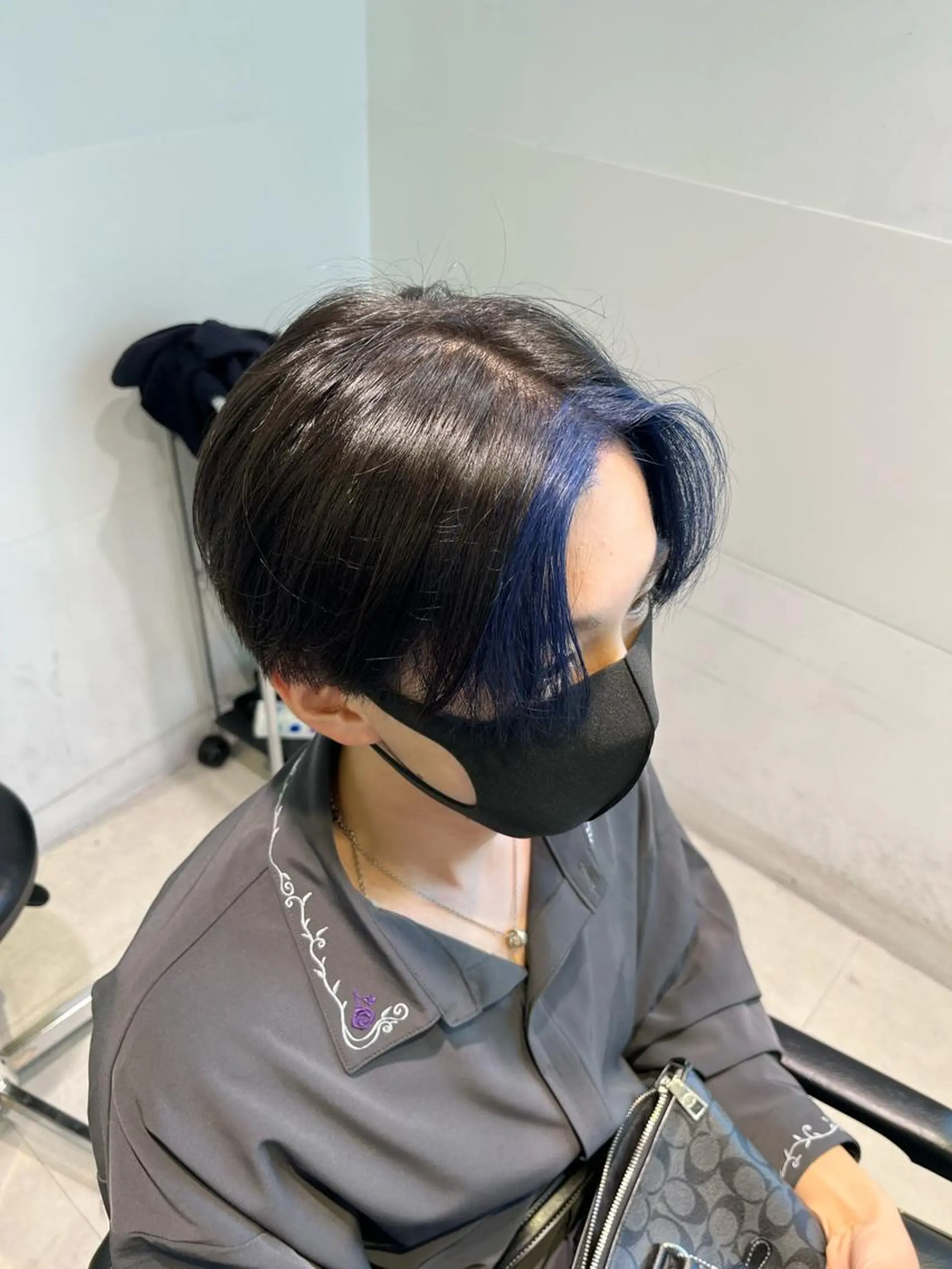 カラー メンズ カット ヘアカラー SALOWIN横浜所属・𓍯韓国style/ 髪質改善𓍯中村和希のヘアスタイル