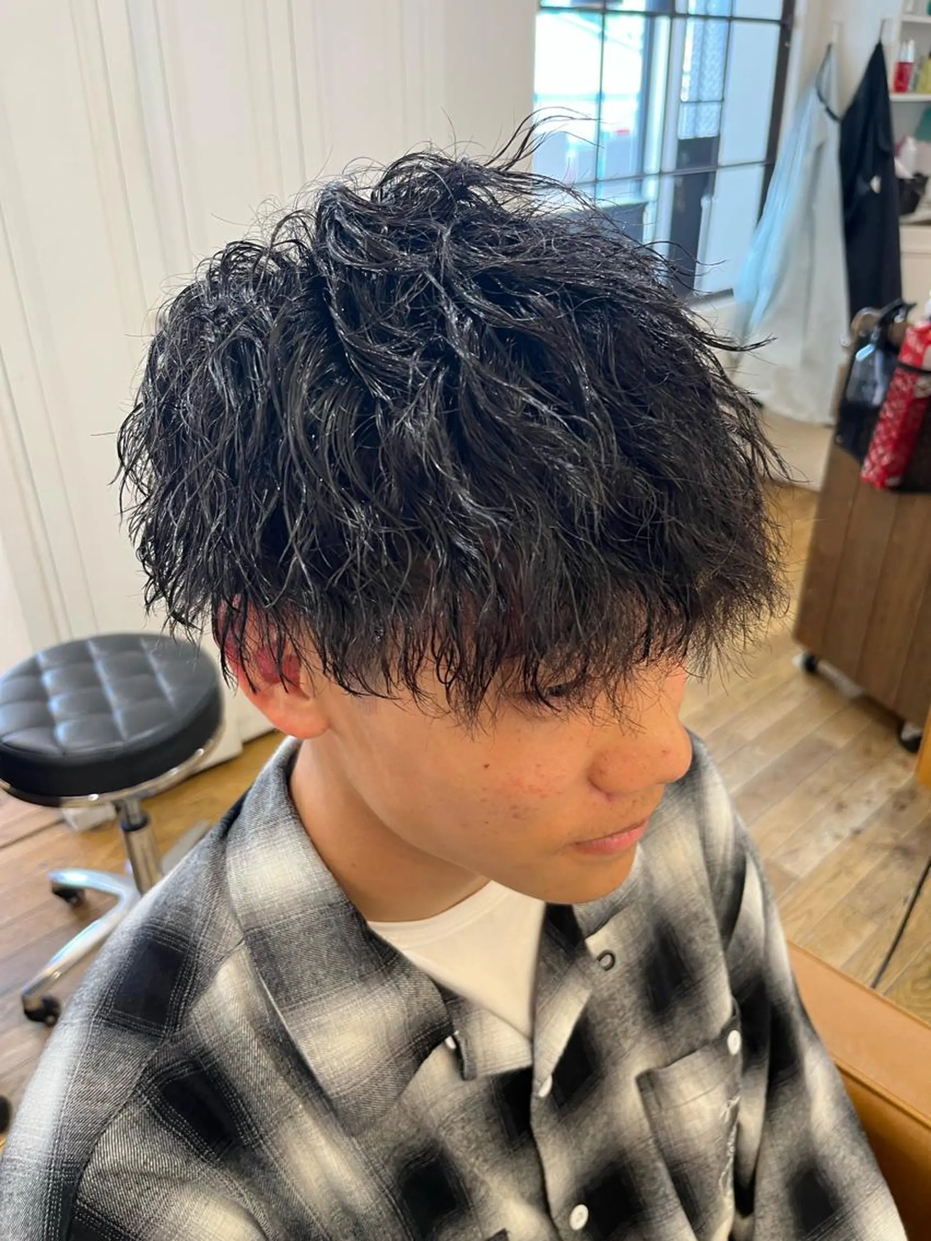 パーマ メンズ パーマ tasty private garden所属・🇨🇦海外美容師 FUMA🇨🇦のヘアスタイル