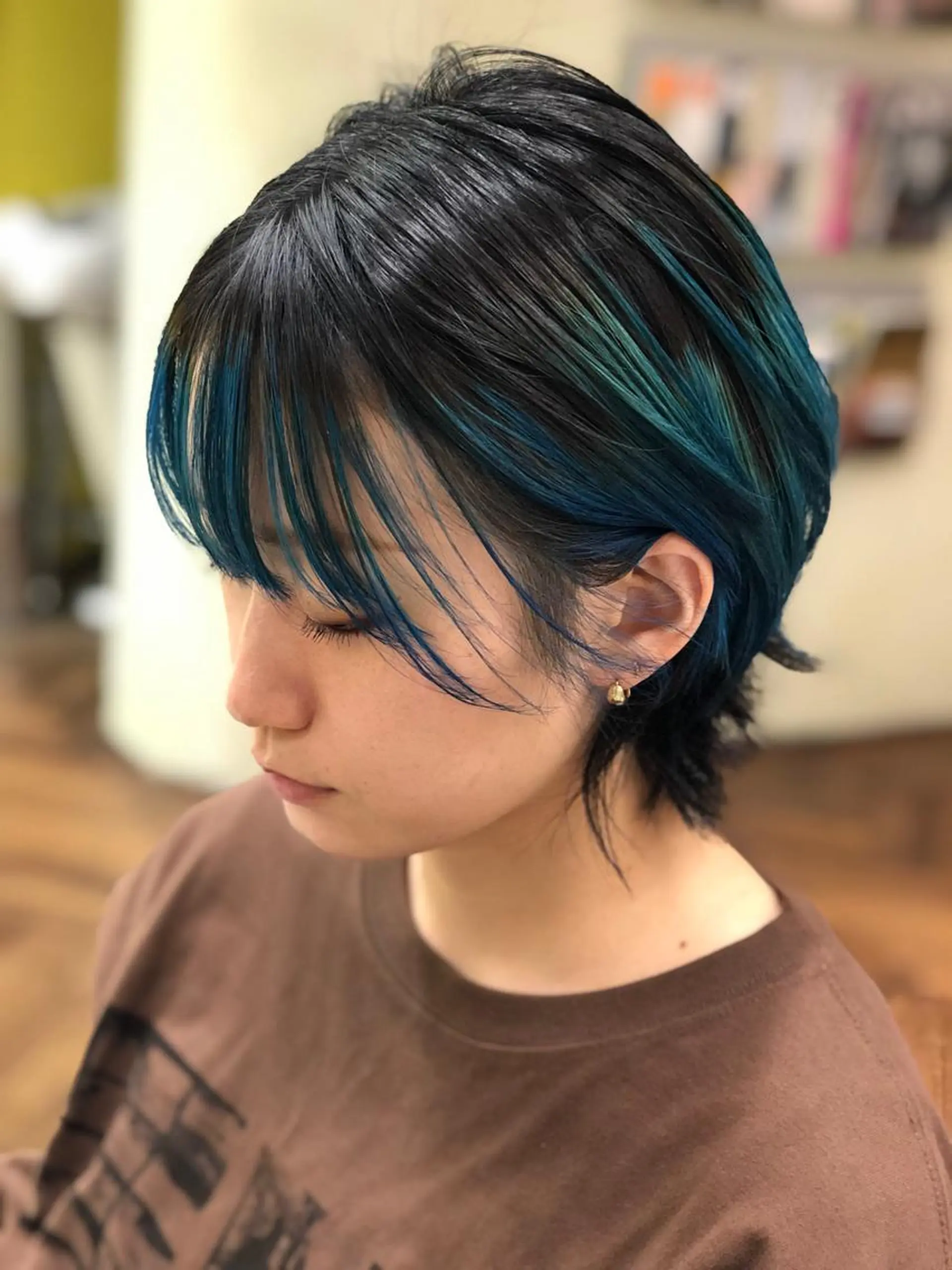ショート カラー カット ヘアカラー tokute Takahashiのヘアスタイル