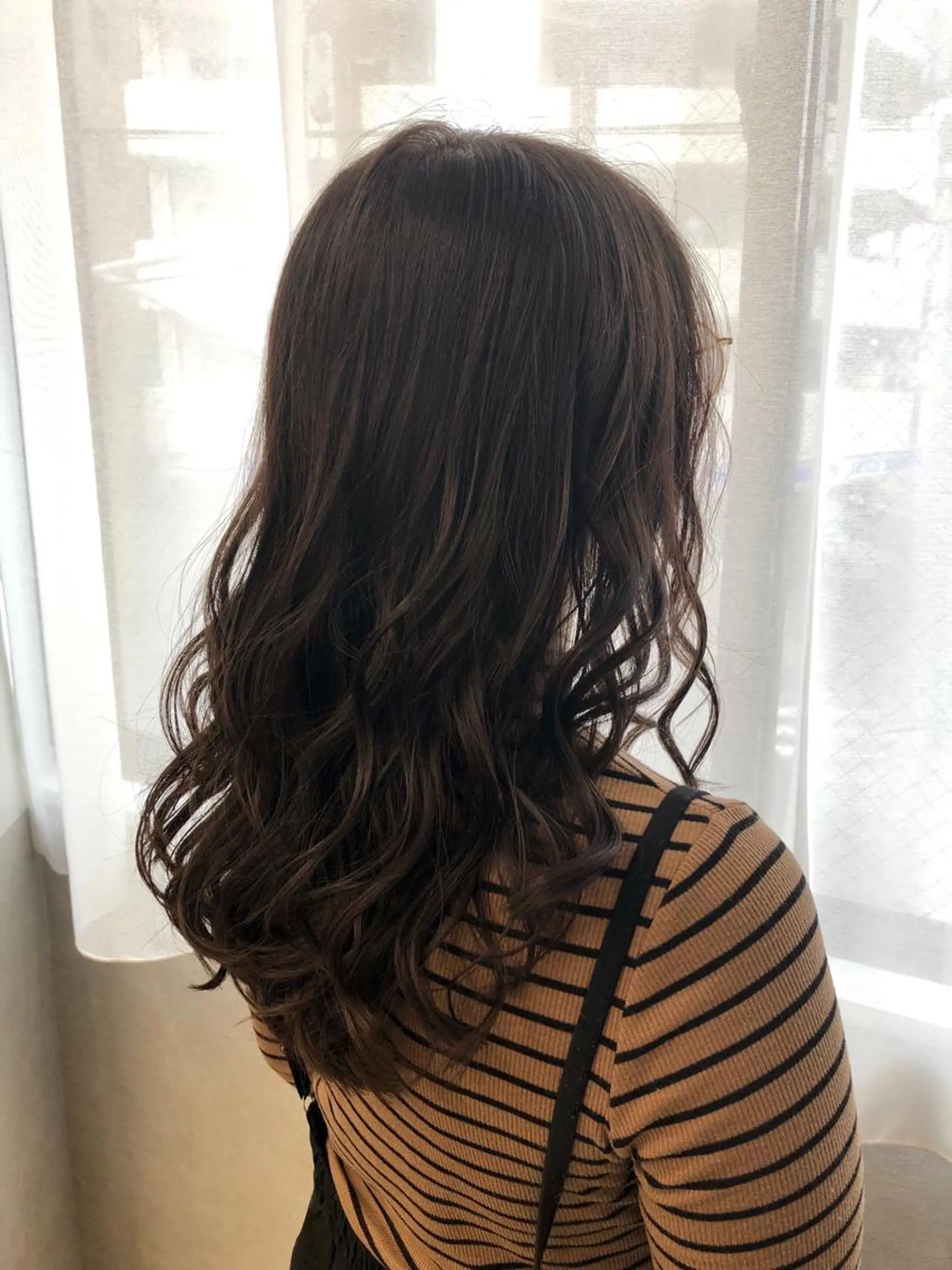 ロング カラー パーマ 天野 涼のヘアスタイル