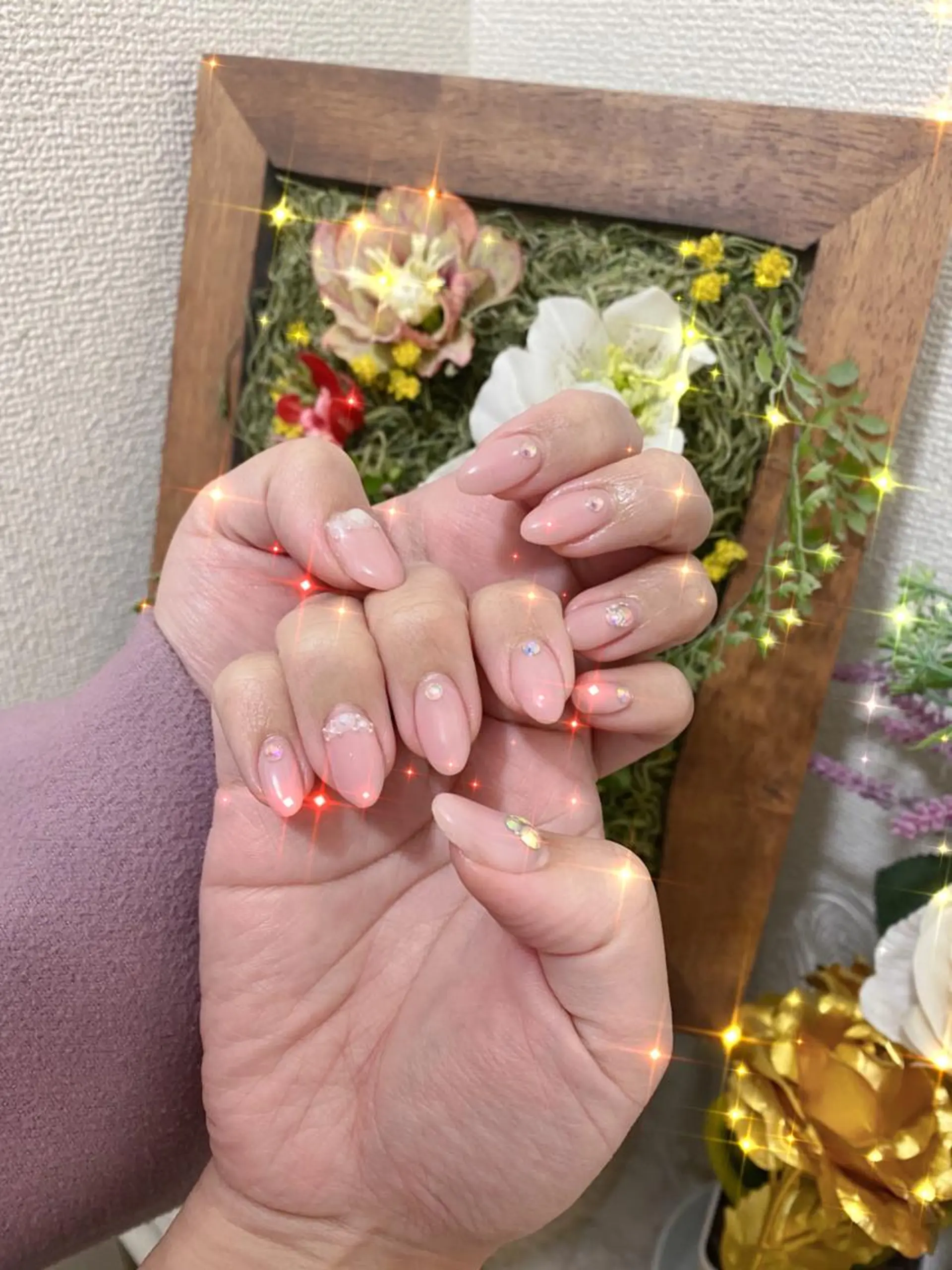 ネイル salon Ange 五反田店所属・アンジュ Sumiのネイルデザイン