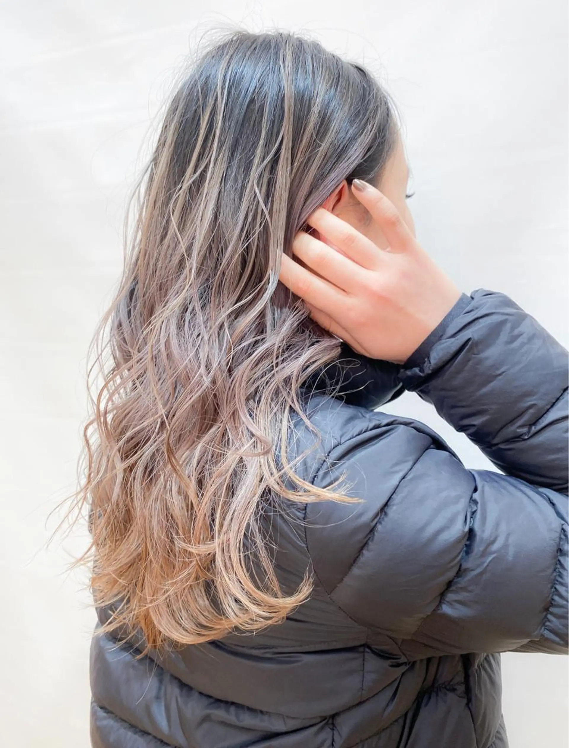 ロング カラー 大野 あさみのヘアスタイル