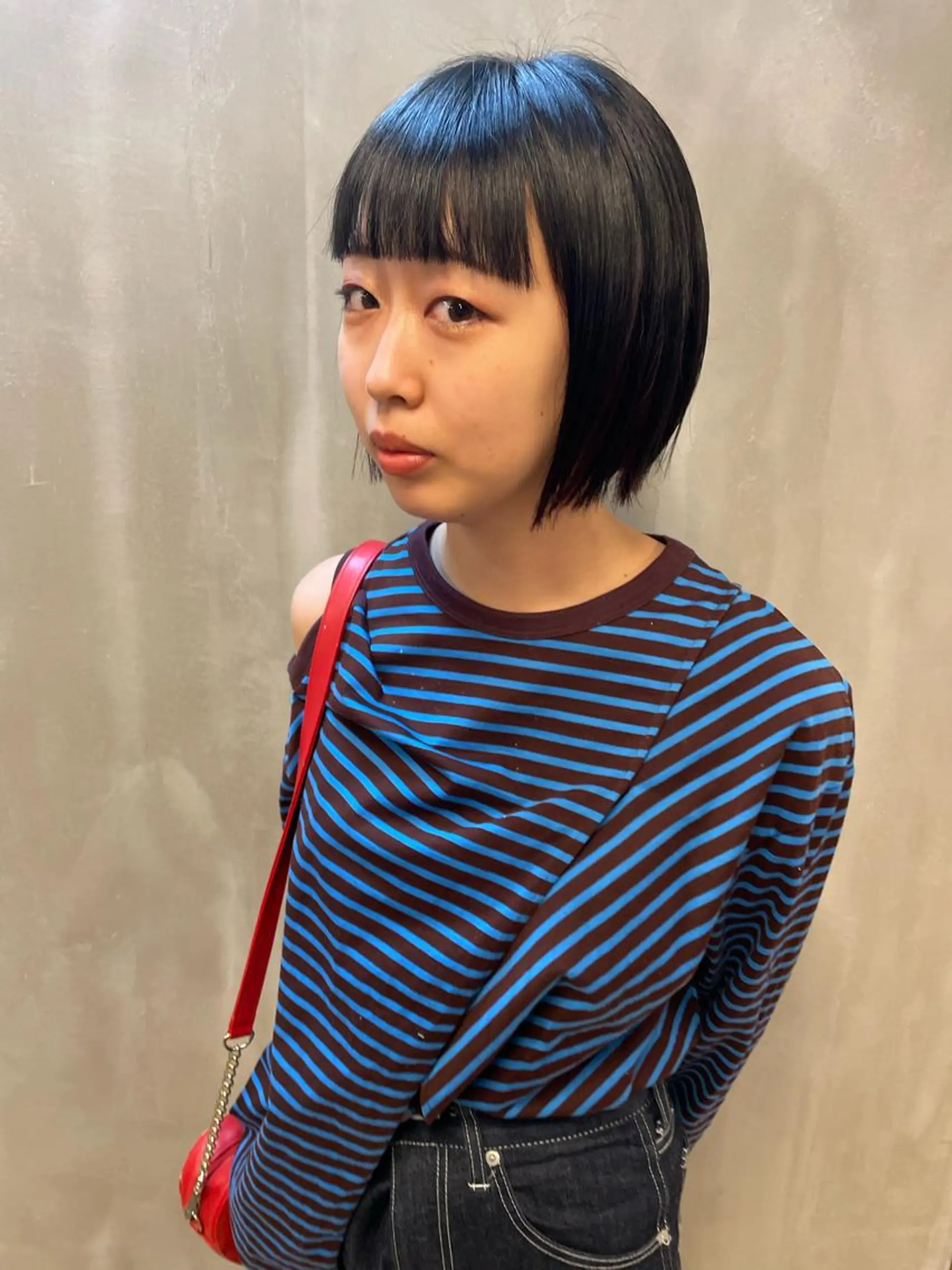 ミディアム カラー パーマ ヘアアレンジ メンズ キッズ ネイル マツエク・マツパ アイブロウ ボブ カット ヘアカラー トリートメント tatsumi/ボブ ウルフ/レイヤーのヘアスタイル