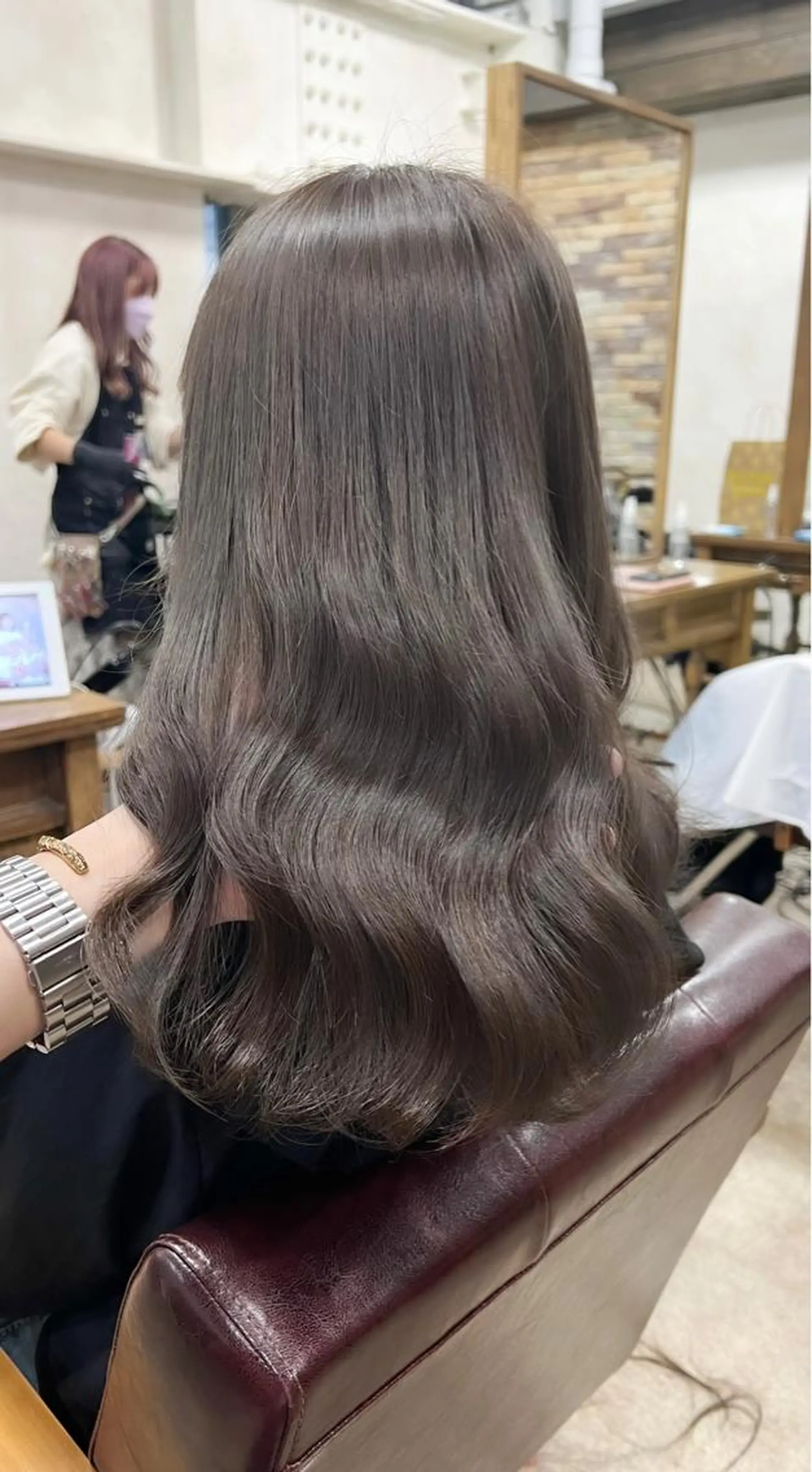 カラー ヘアカラー ✨ブリーチなし透明感 カラー✨松村 潤のヘアスタイル