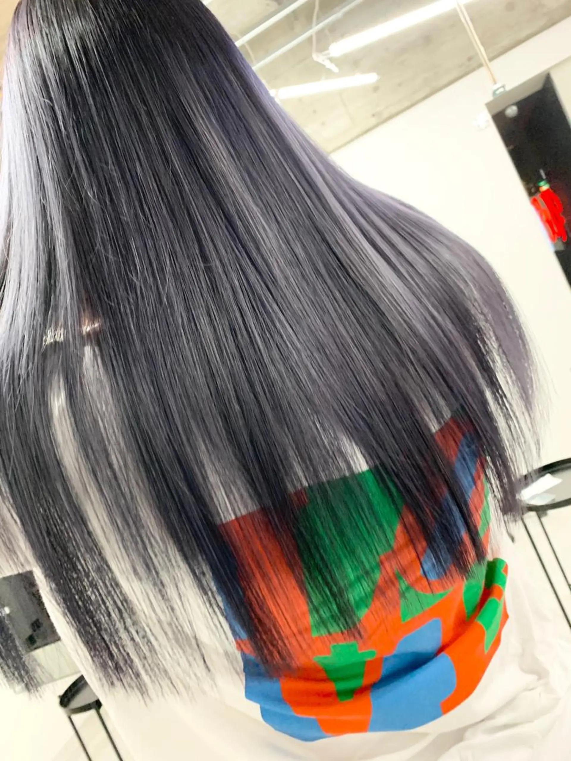 ロング カラー パーマ ヘアアレンジ メンズ キッズ ネイル マツエク・マツパ 架空〜KAQU〜所属・【clan】 NOGAMIのヘアスタイル