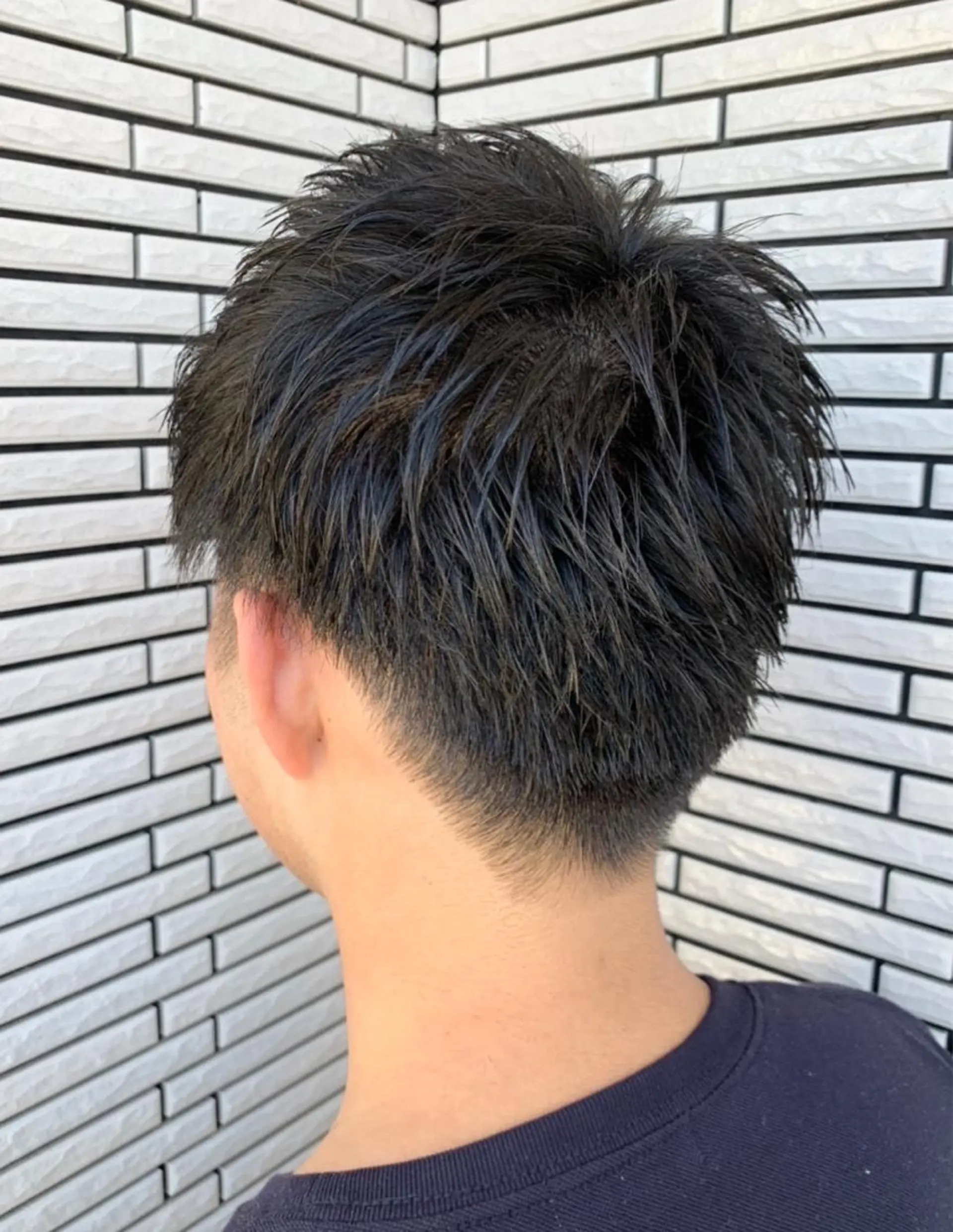 ショート メンズ ツーブロック 刈り上げ ショートヘア カット FLAGS YAMATOのヘアスタイル