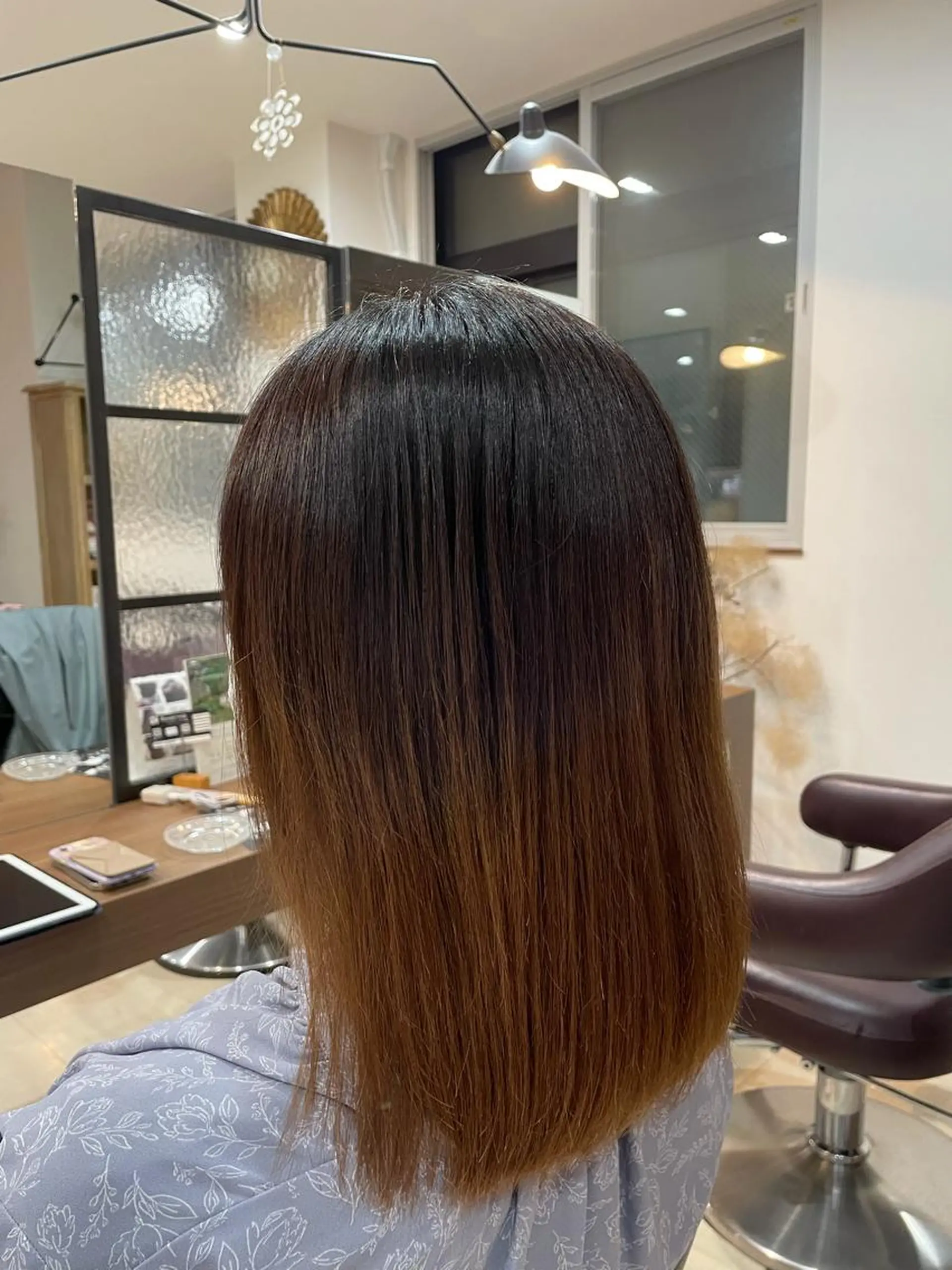 パーマ 酸性ストレート ストレートパーマ SOL .✂︎ 松永李帆のヘアスタイル