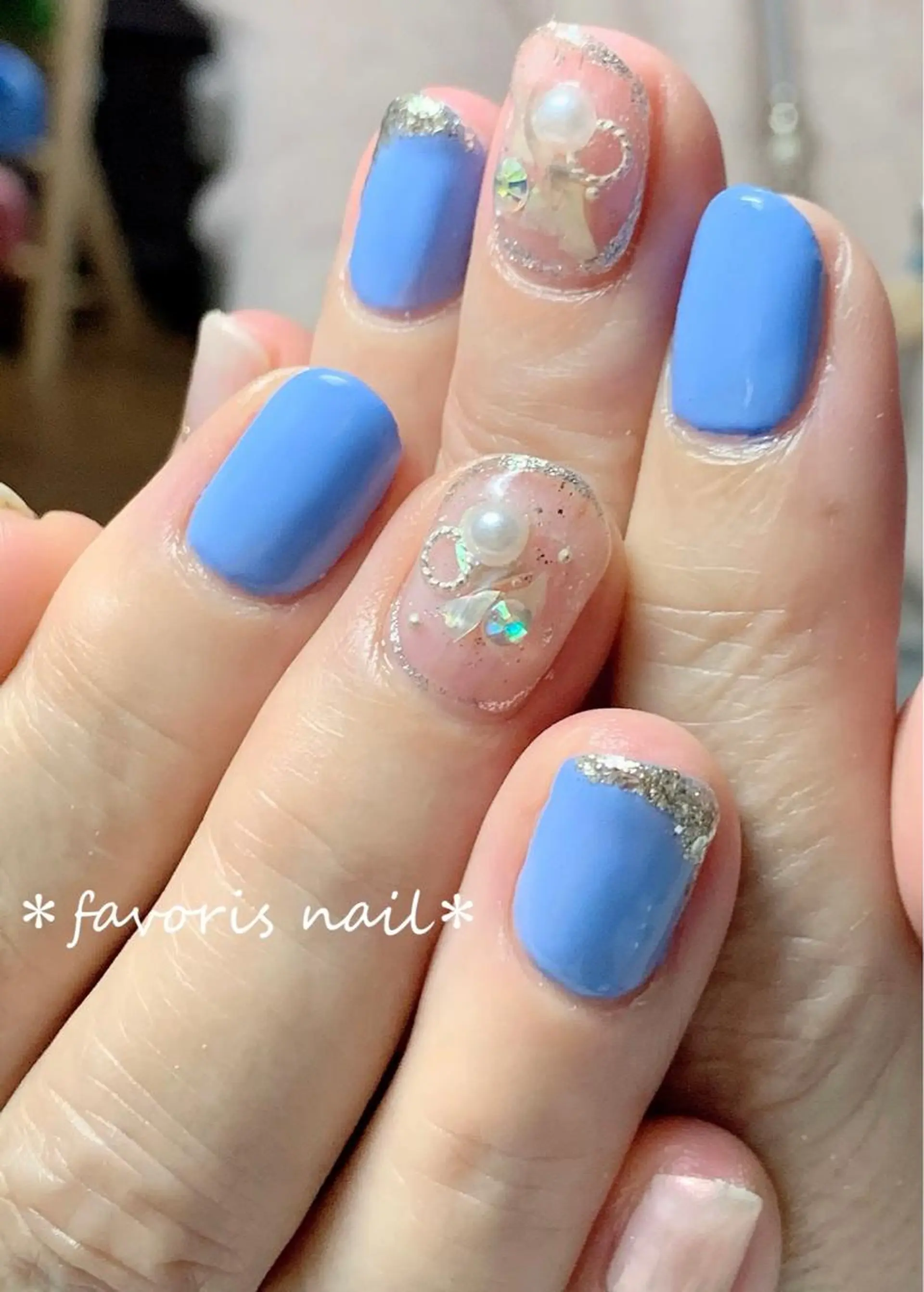 ネイル ハンドネイル favoris nail🌼のネイルデザイン