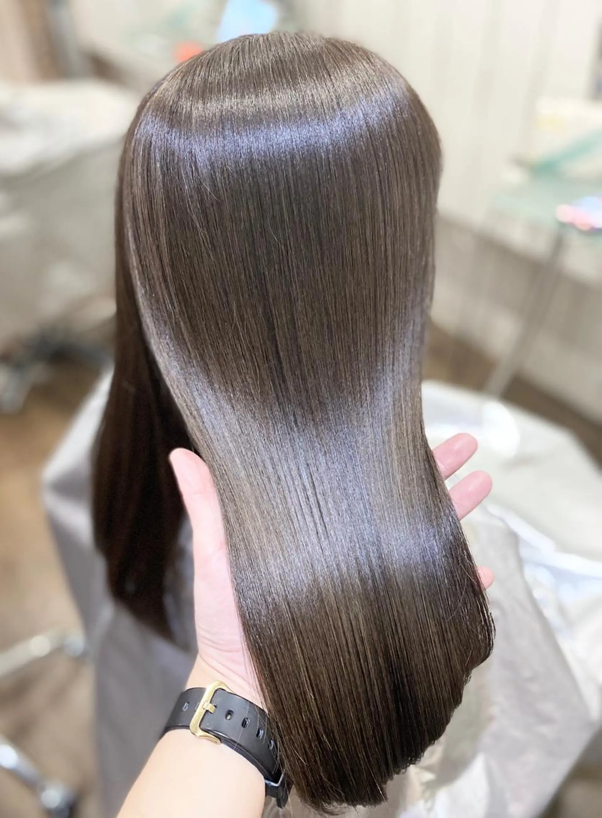 ロング カラー パーマ ヘアアレンジ アッシュ バレイヤージュ ベージュカラー ブリーチ 透明感カラー RecheRche【池袋】所属・👑指名率No.1 👑坂口飛翔のヘアスタイル