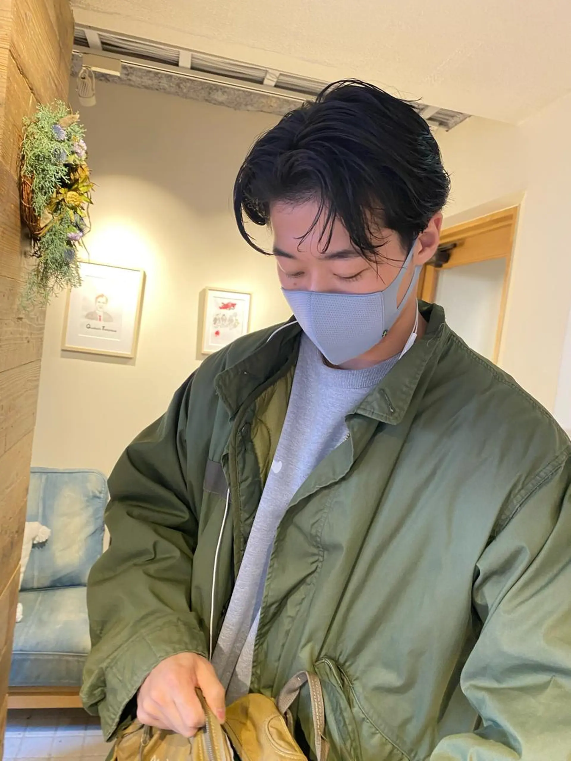 ショート メンズ カット io濱川 遥のヘアスタイル
