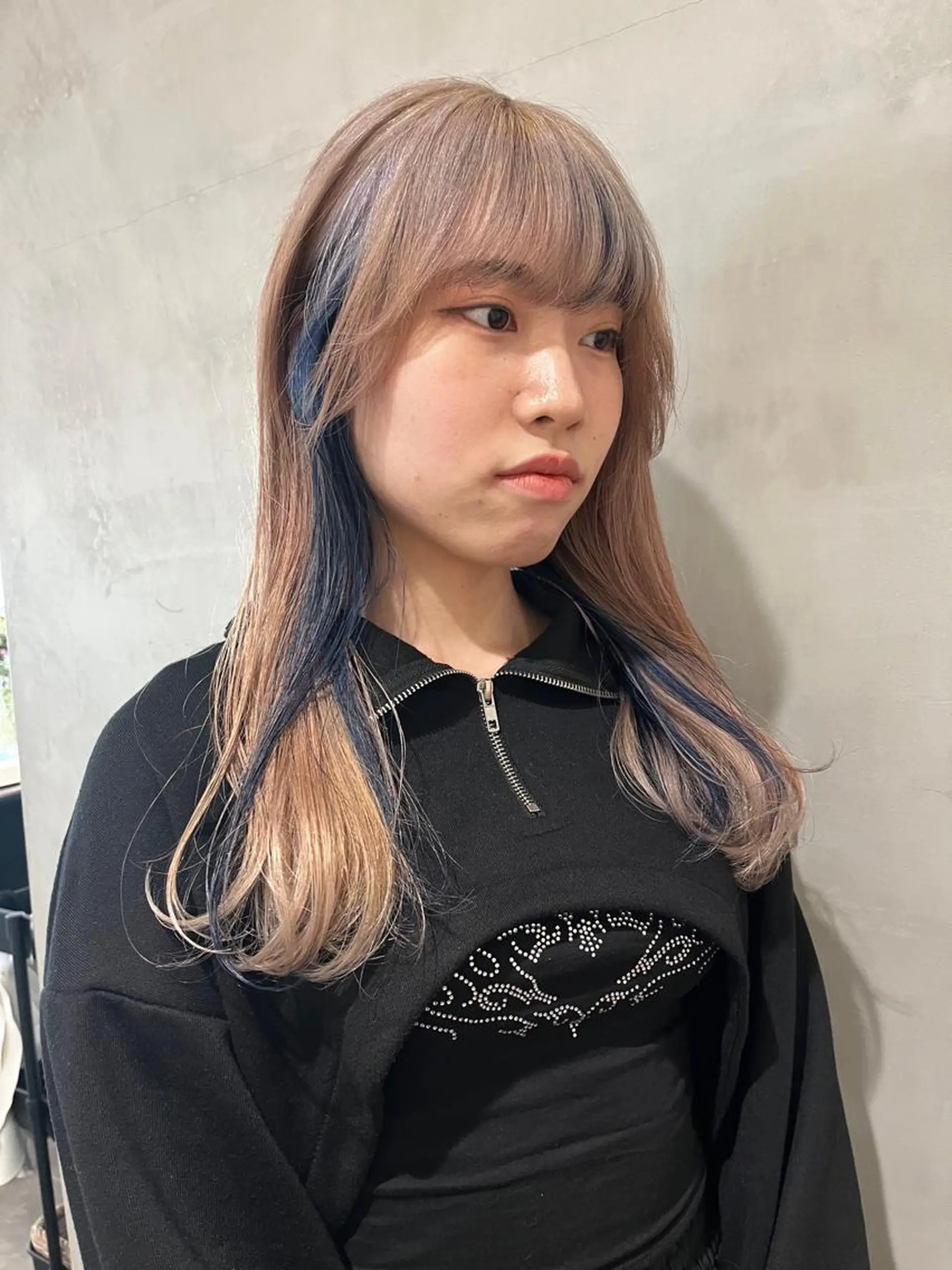 ロング カラー ヘアカラー トリートメント 暖色/姫カット🎀 オタク特化🎀ゆうなのヘアスタイル