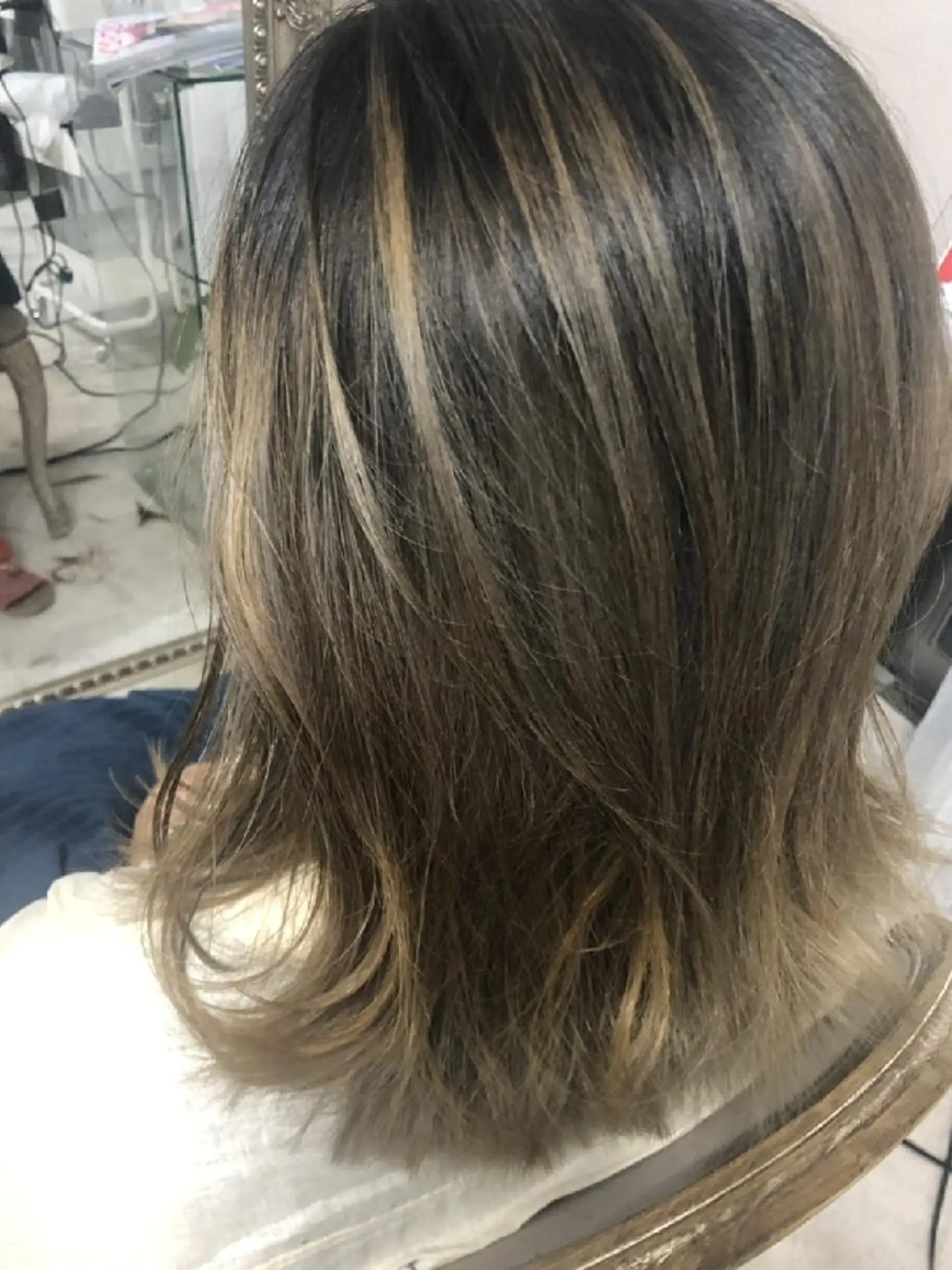 カラー ミディアム ヘアアレンジ See by merのマツエク・マツパデザイン