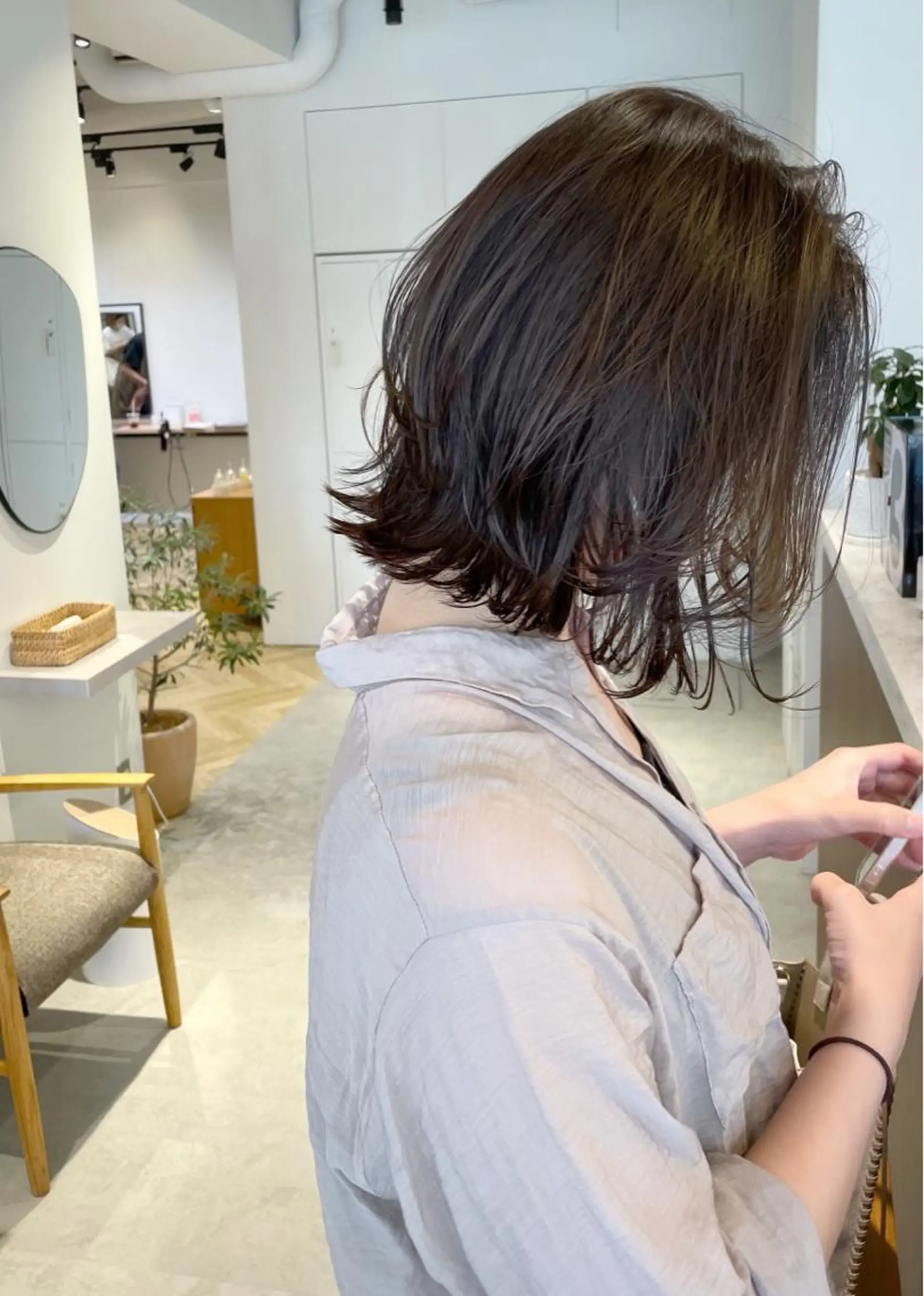 ミディアム 三宅 昌太のヘアスタイル