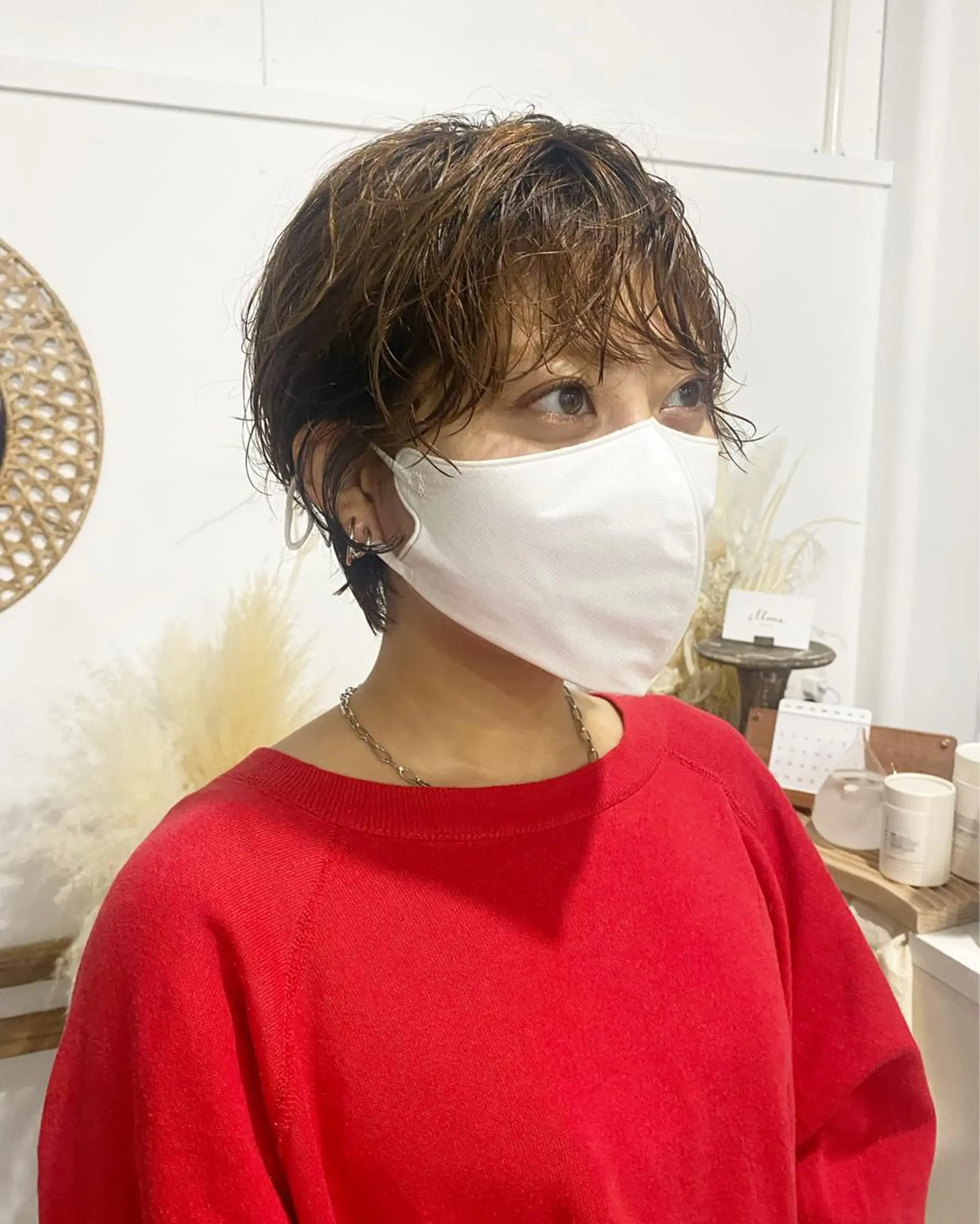 ショート パーマ ヘアアレンジ ume所属・ひなの .のその他イメージ