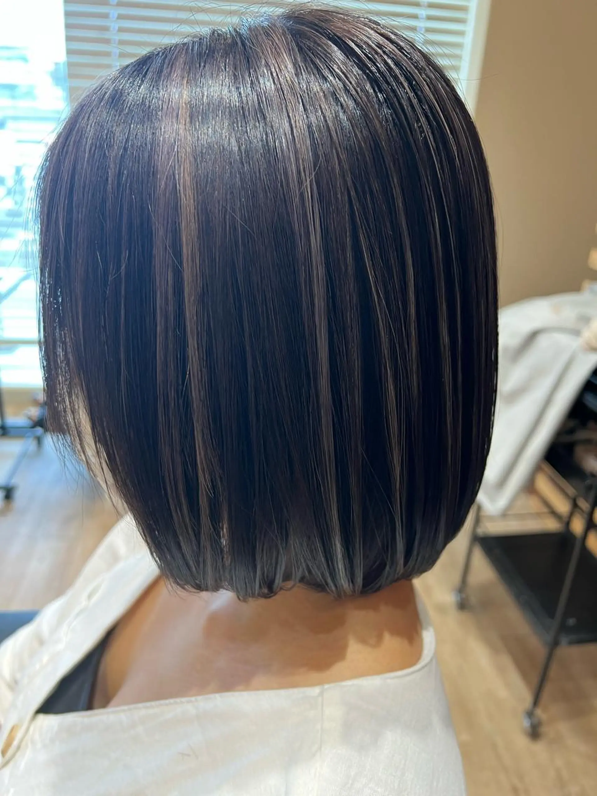 ミディアム カラー ヘアカラー 関口 友行のヘアスタイル