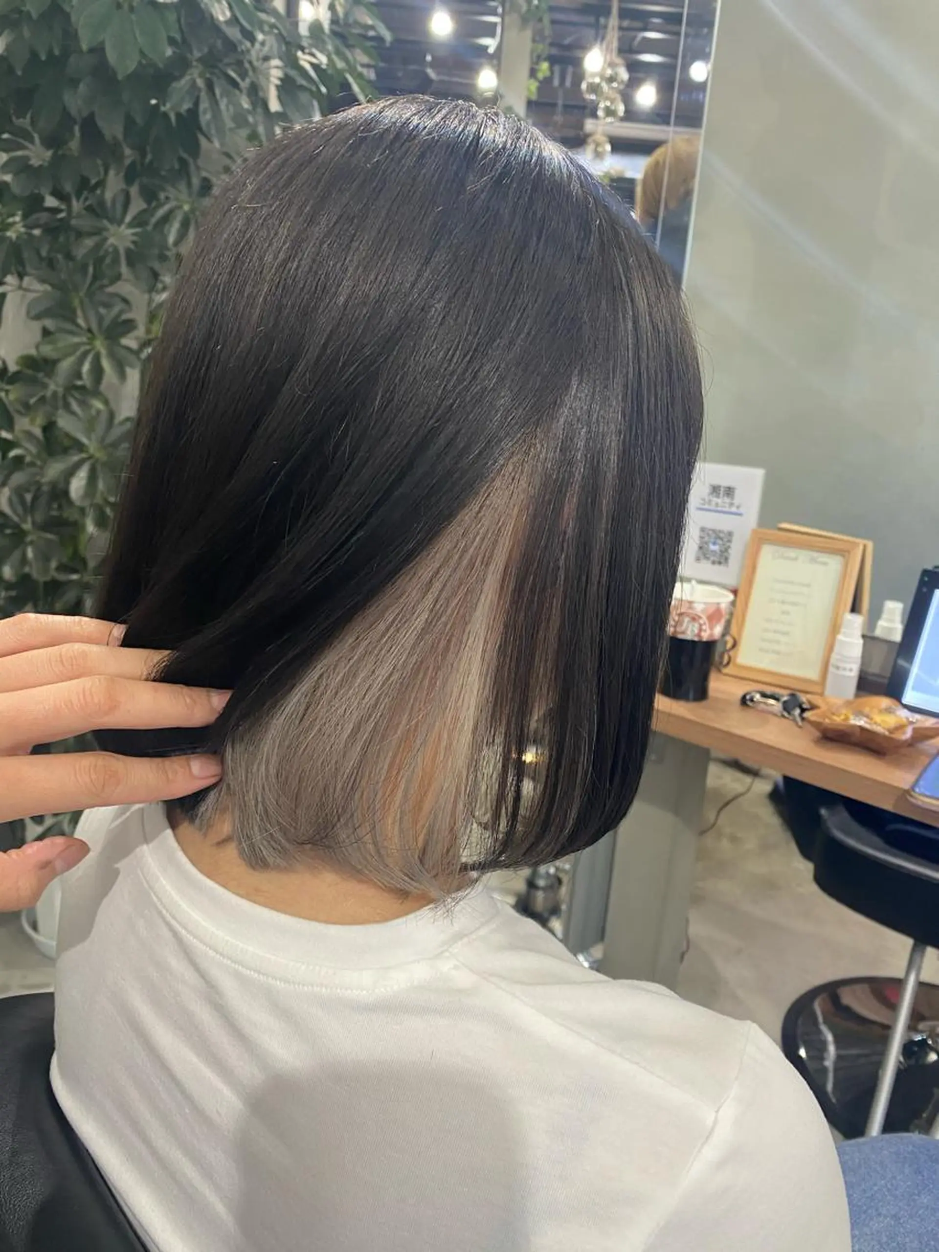 ショート カット ヘアカラー EGAO所属・yuuka🌻 ハイライト/艶カラーのヘアスタイル