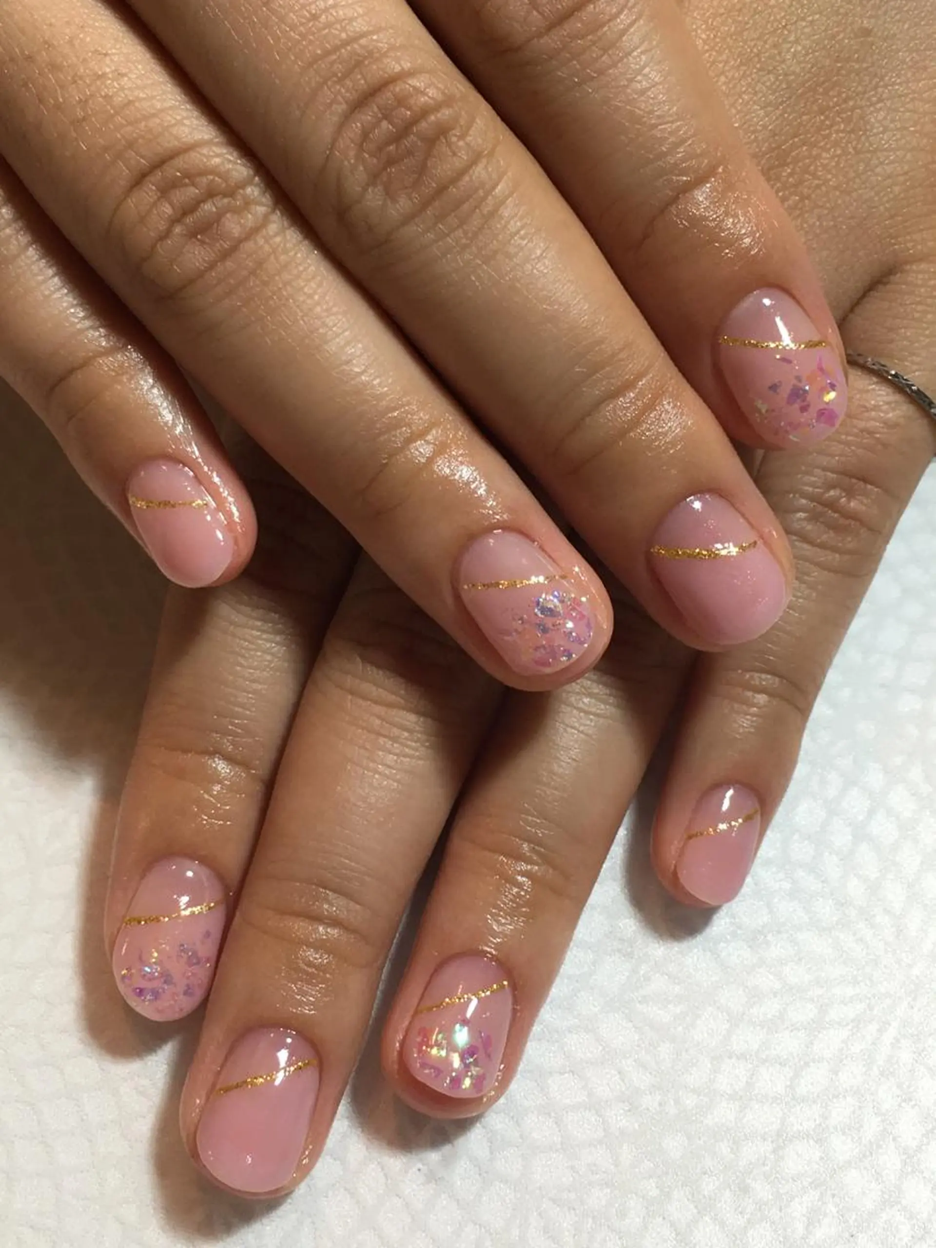 ネイル シンプルネイル 古川 里美のネイルデザイン