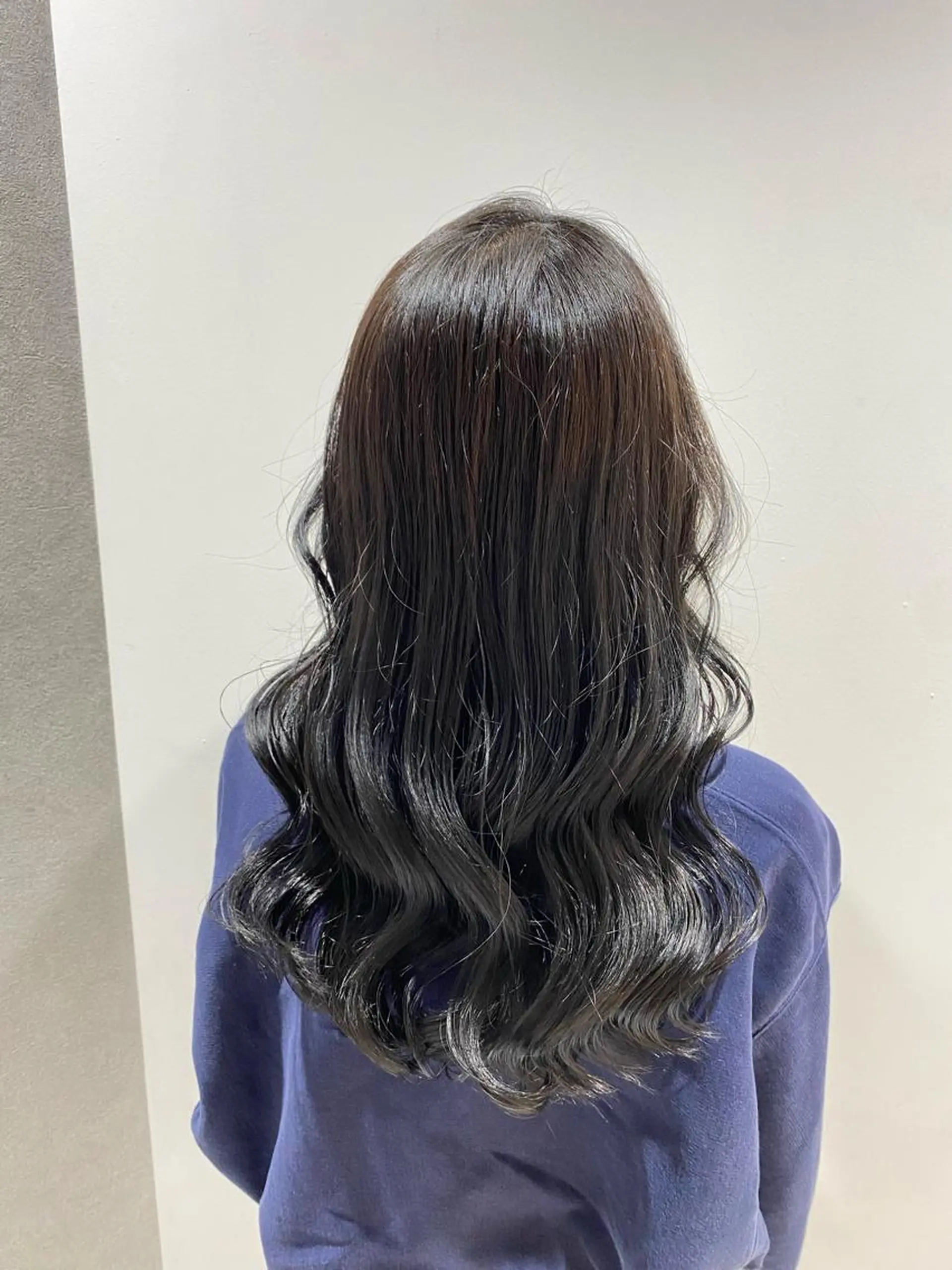 ロング カラー 🫧ブリーチなし 透明感カラーゆん🫧のヘアスタイル