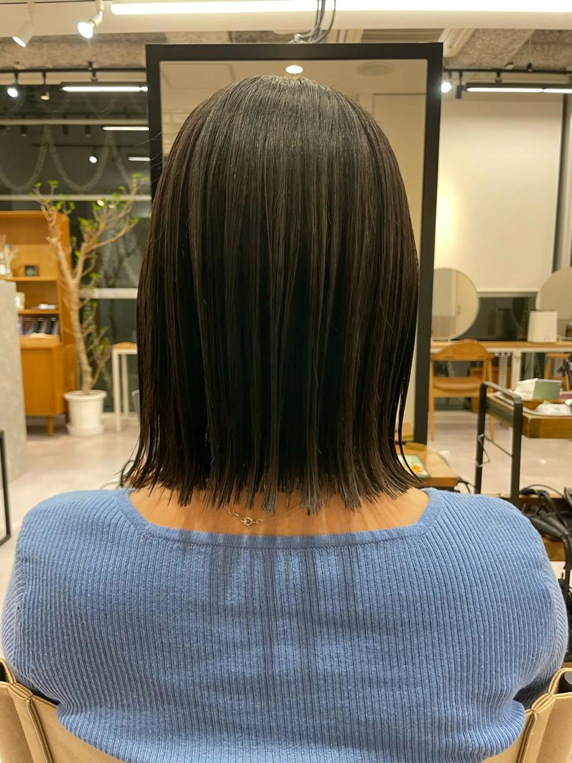 ミディアム 期間限定 カット　りょうのヘアスタイル