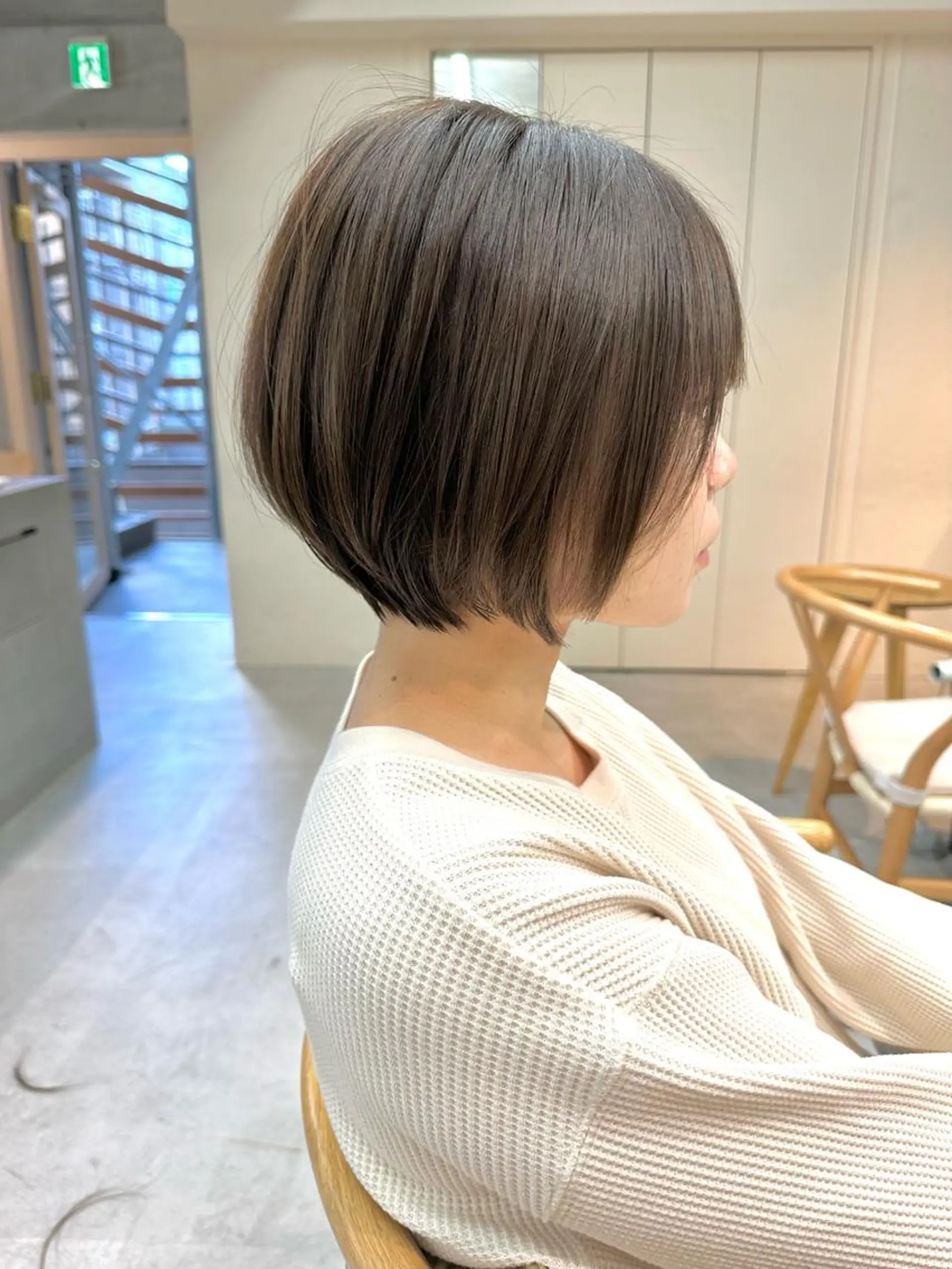 ショート カラー mee.urawa所属・似合わせショート×透 明感/やじまたかしのヘアスタイル