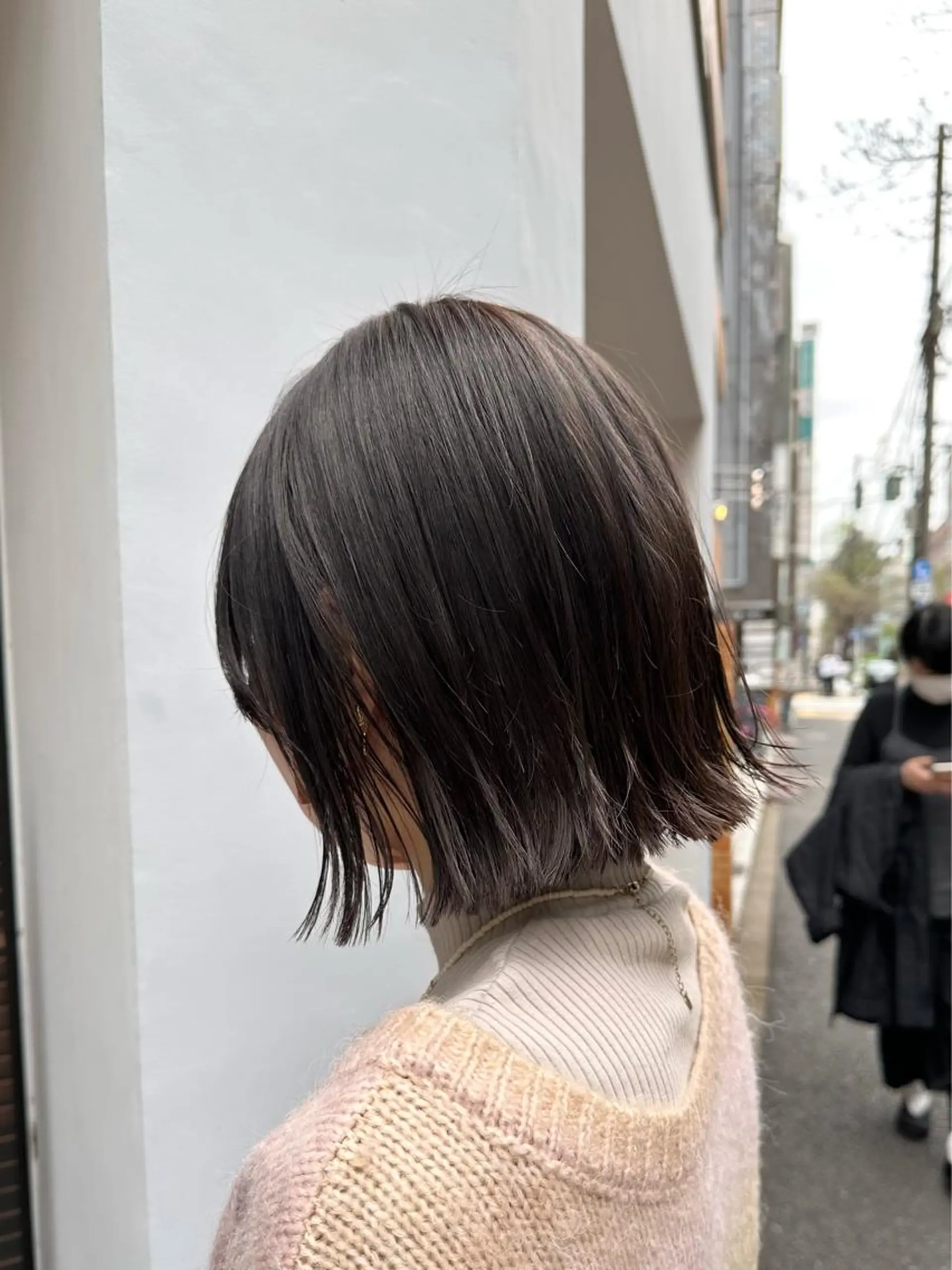 ショート カラー 縮毛矯正 トリートメント 髪質改善/縮毛矯正 ボブ/Ryuseiのヘアスタイル