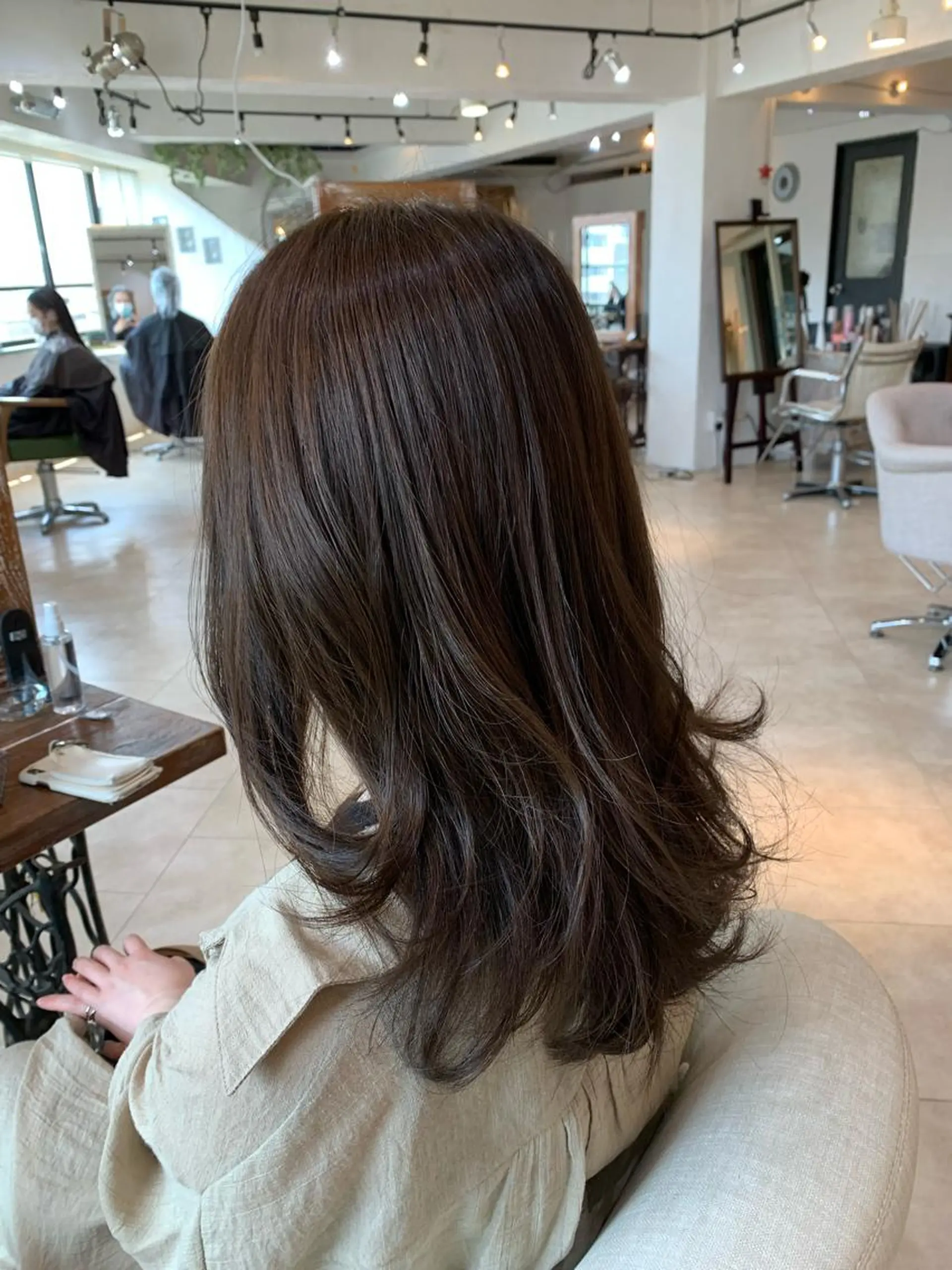 セミロング カラー 💛ハイトーン💛 りむのヘアスタイル