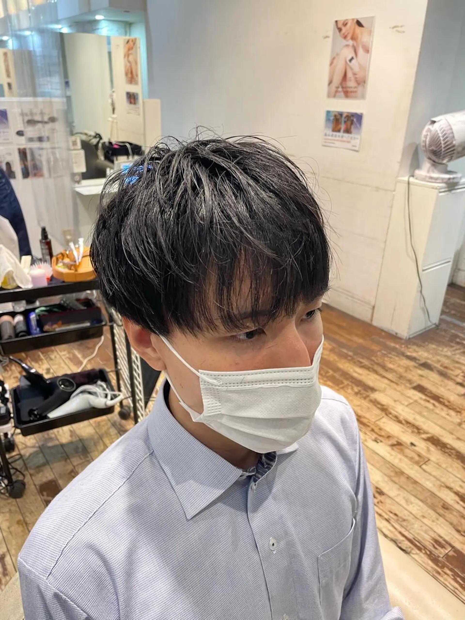 メンズ 梅田メンズカット 縮毛矯正中尾のヘアスタイル