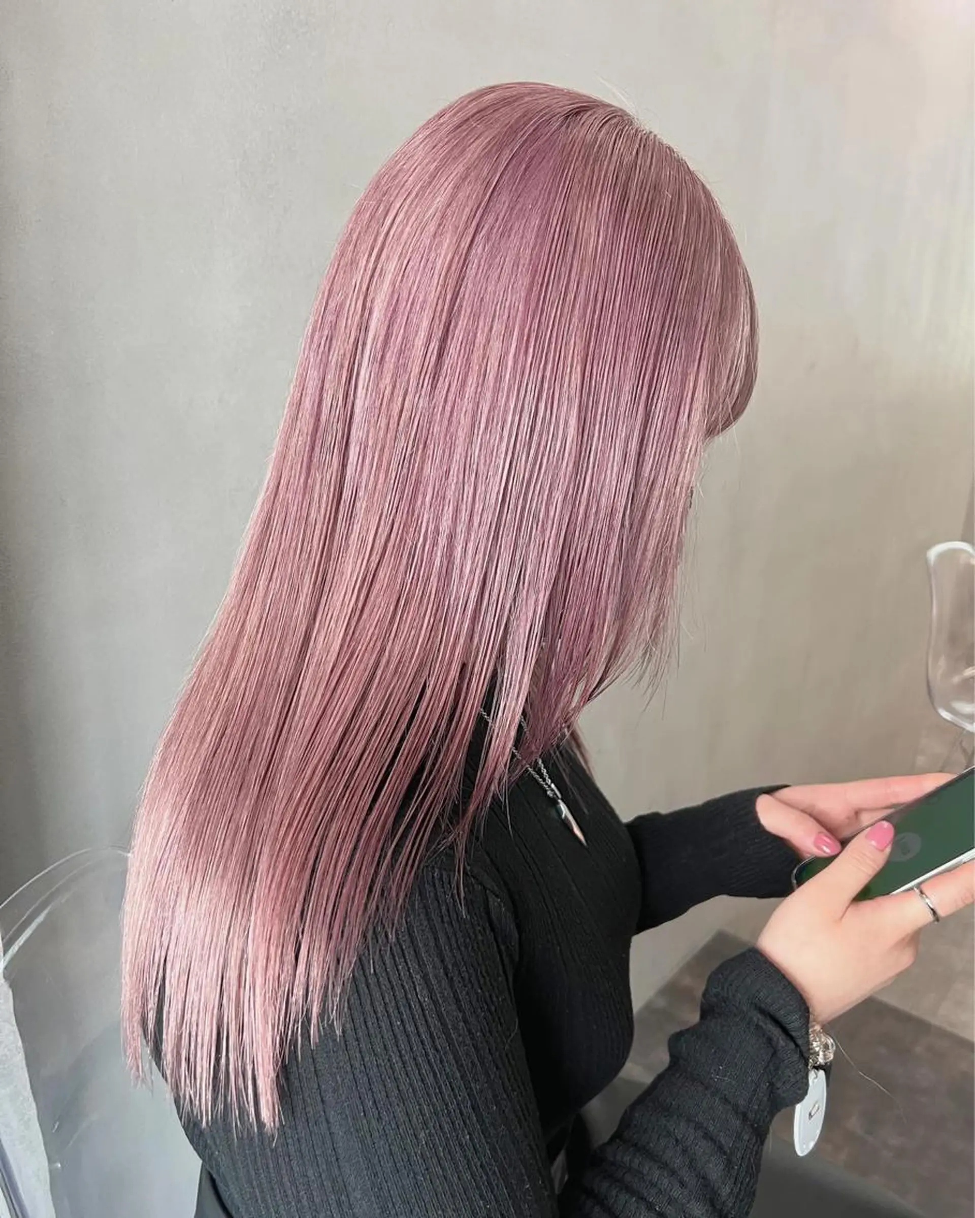 ロング ヘアカラー トリートメント esu天満所属・esu 天満のヘアスタイル
