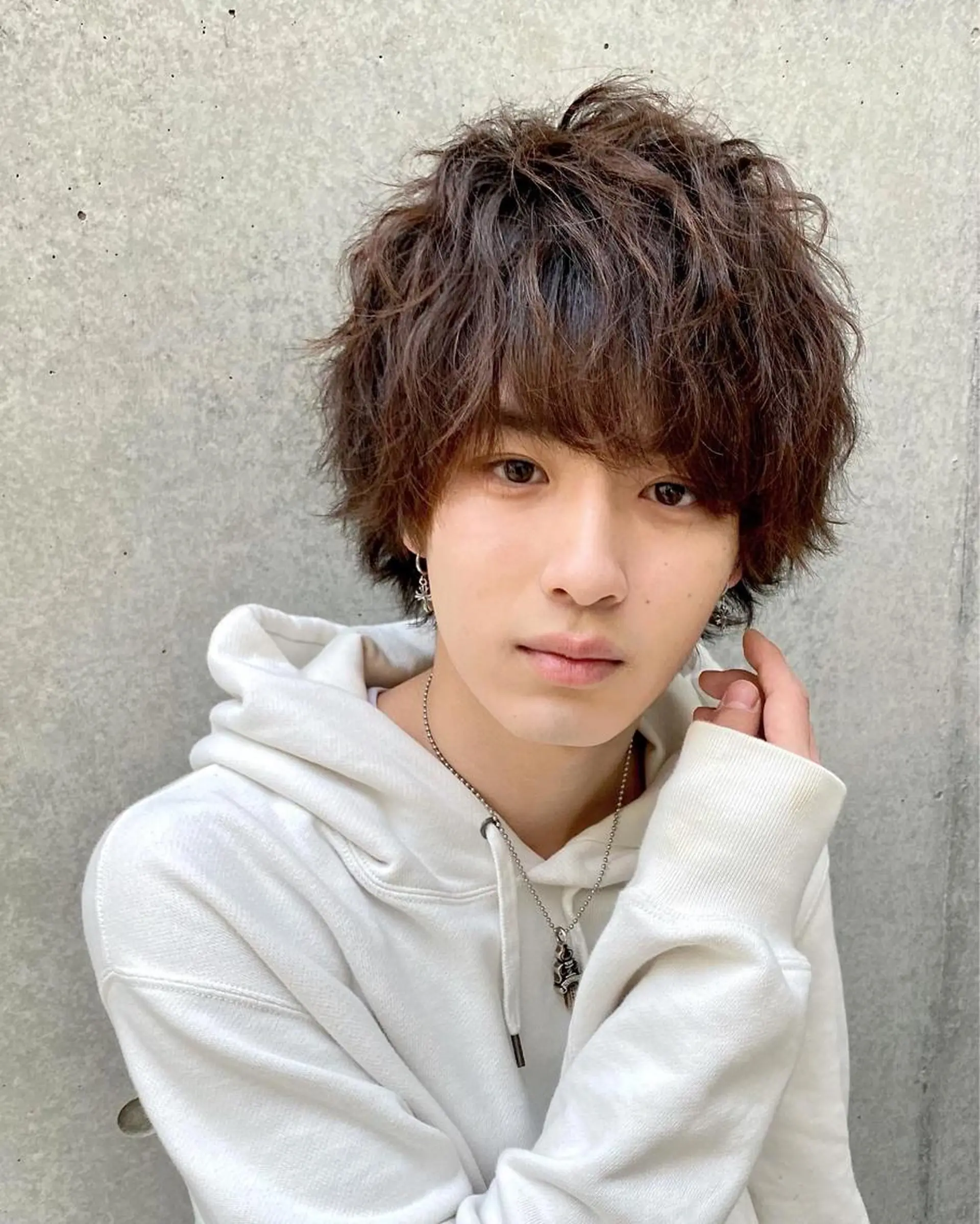 パーマ メンズ カット パーマ トリートメント ヘアセット Loy所属・メンズヘアの達人 パーマ 縮毛矯正🔷のヘアスタイル