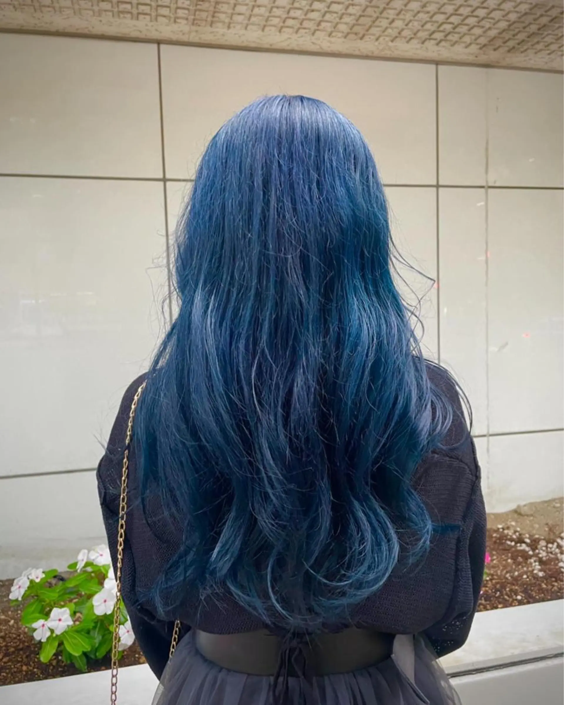 ロング カラー ヘアカラー ルキ🌈ブリーチカラ ー&メンズパーマ🦄のヘアスタイル