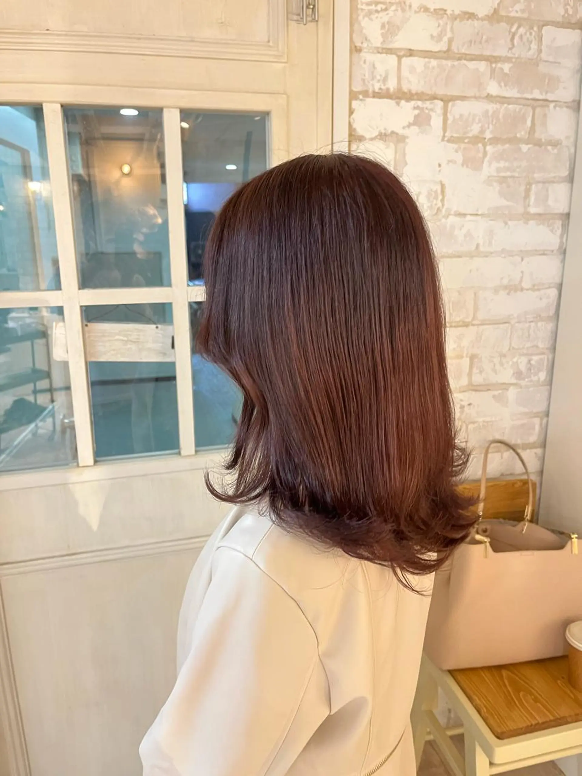 ミディアム カラー ヘアカラー トリートメント エクステ ヘアセット エクステ/プル エクステKOICHIのヘアスタイル