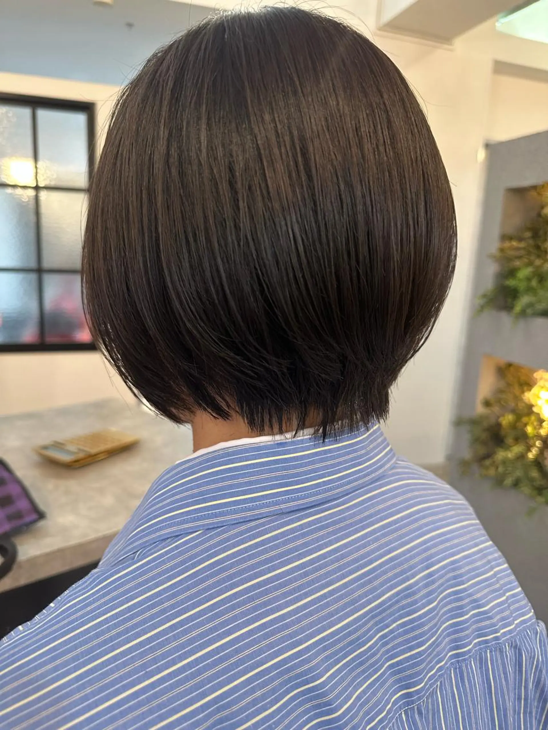 ショート ボブ 顔周りカット 似合わせカット ショートヘア カット トリートメント sato ayaka ｜透明感カラー🫧のヘアスタイル