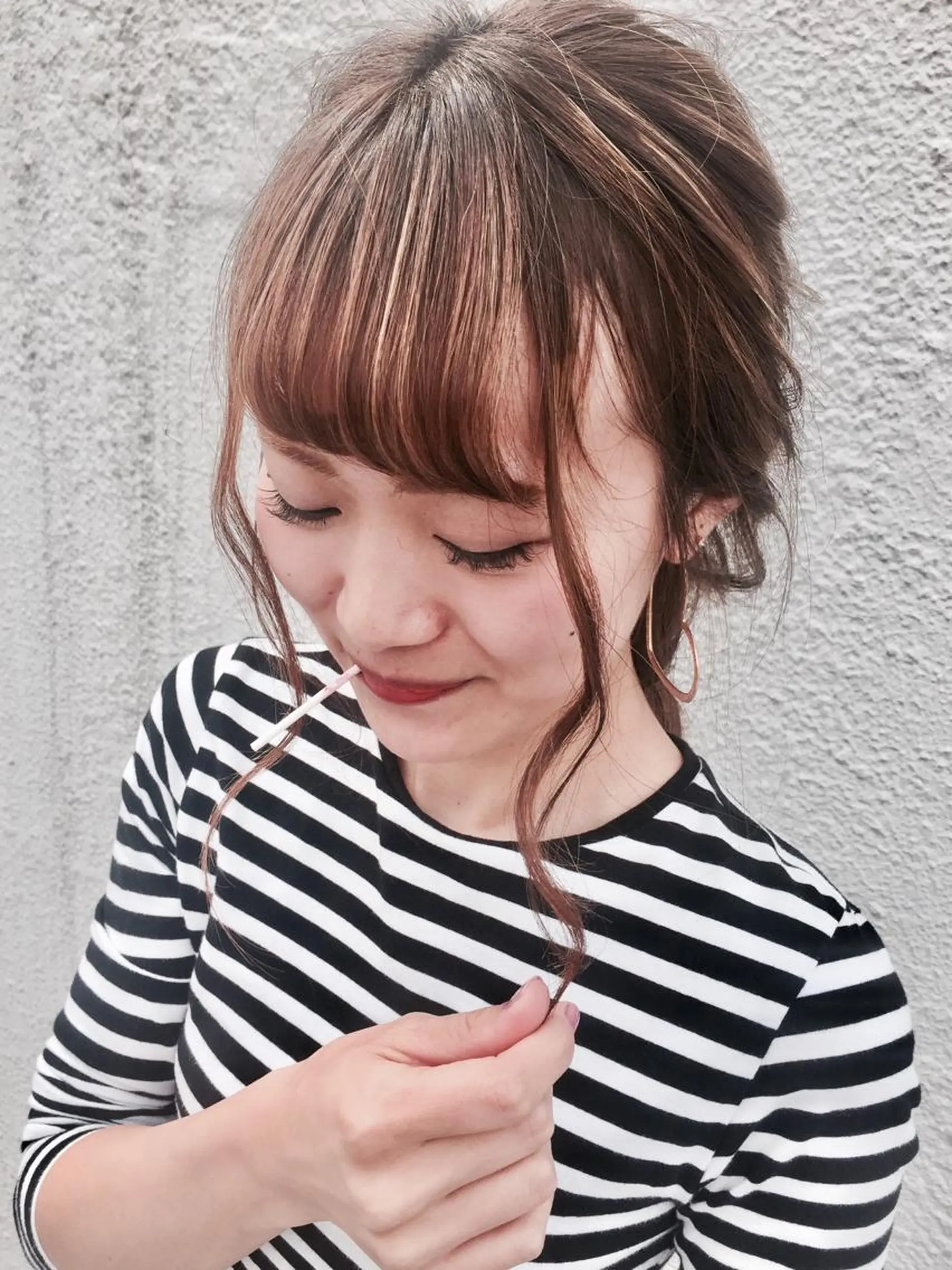 ロング カラー アッシュ ハイライトカラー ハイライト Hair＆ＭakeEPIC所属・hair &make EPICRUMIのヘアスタイル