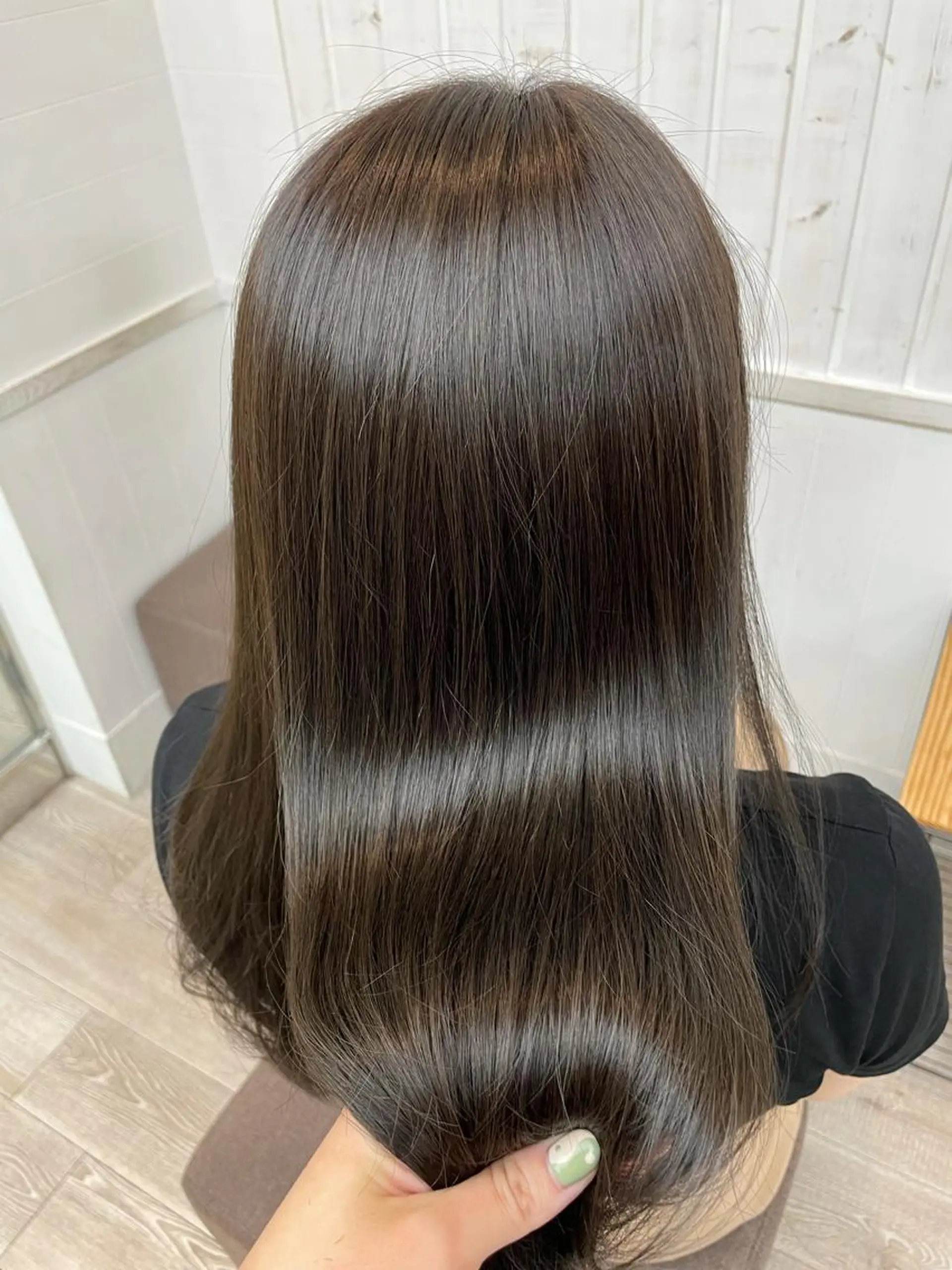 ロング カラー ヘアアレンジ カット ヘアカラー トリートメント 前髪顔周り✂️店長 ❤️アマミヤ❤️のヘアスタイル