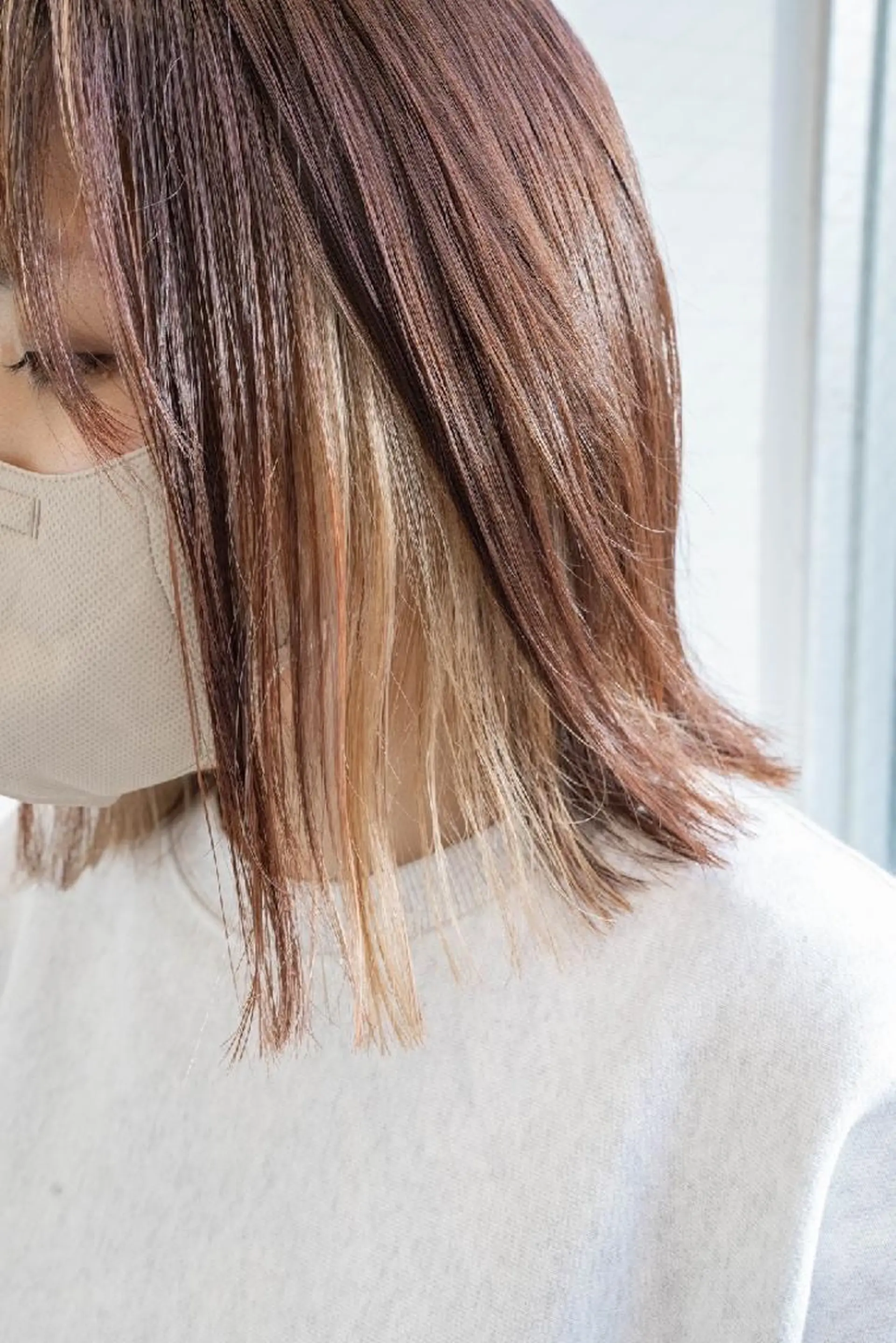 ミディアム カラー カット ヘアカラー Lazo所属・Lazo/ 原弥和子のヘアスタイル