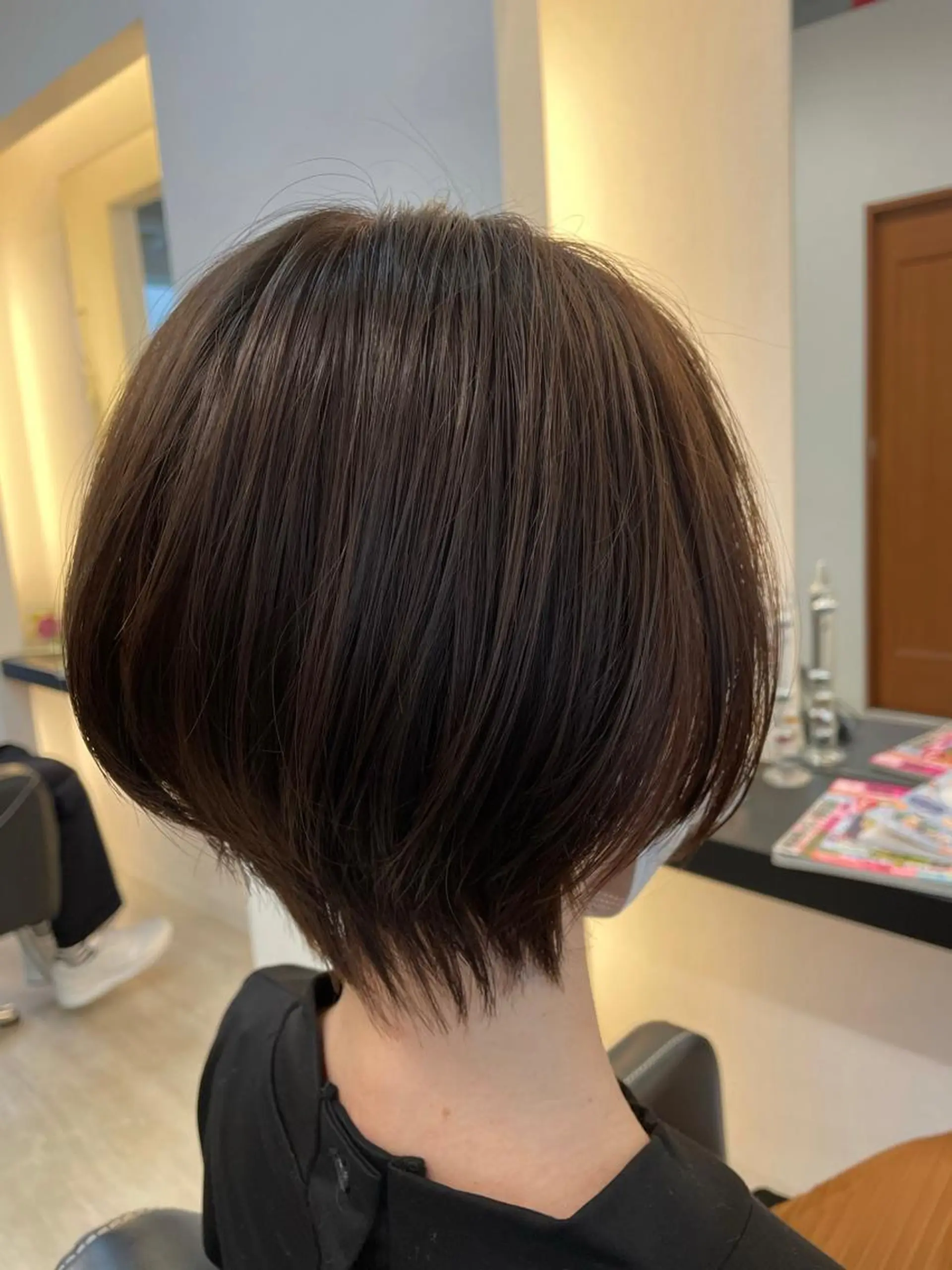 ショート カラー くびれヘア ショートヘア Hair salon Reve〜レーヴ〜所属・髪質改善・美髪矯正 特化型美容師・北野のヘアスタイル