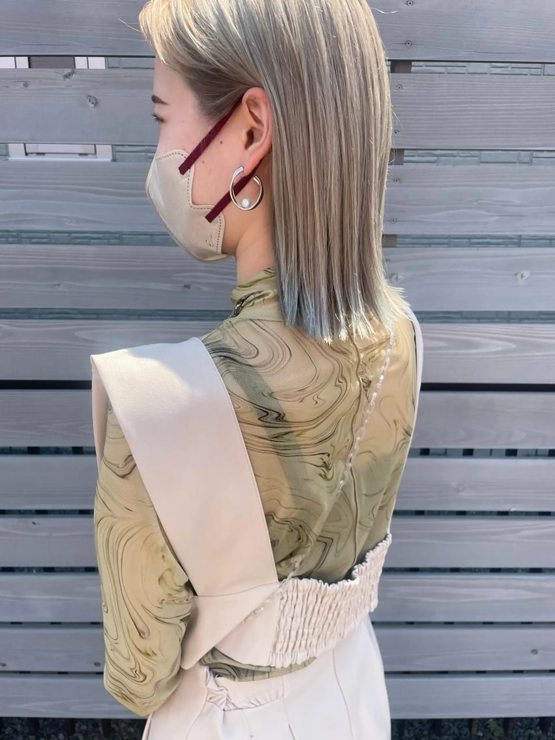 カラー ヘアカラー ひなた 艶カラー/渋谷のヘアスタイル