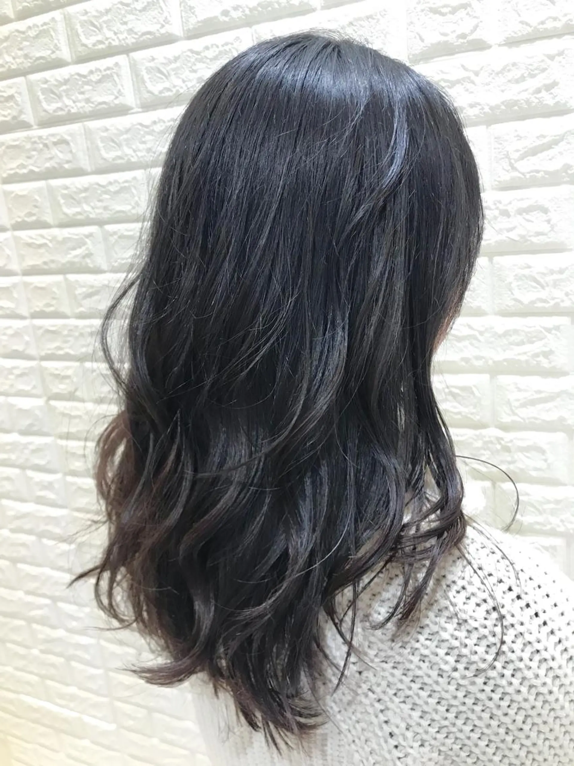 セミロング 岡田詩織 MODE Ks松原店のヘアスタイル
