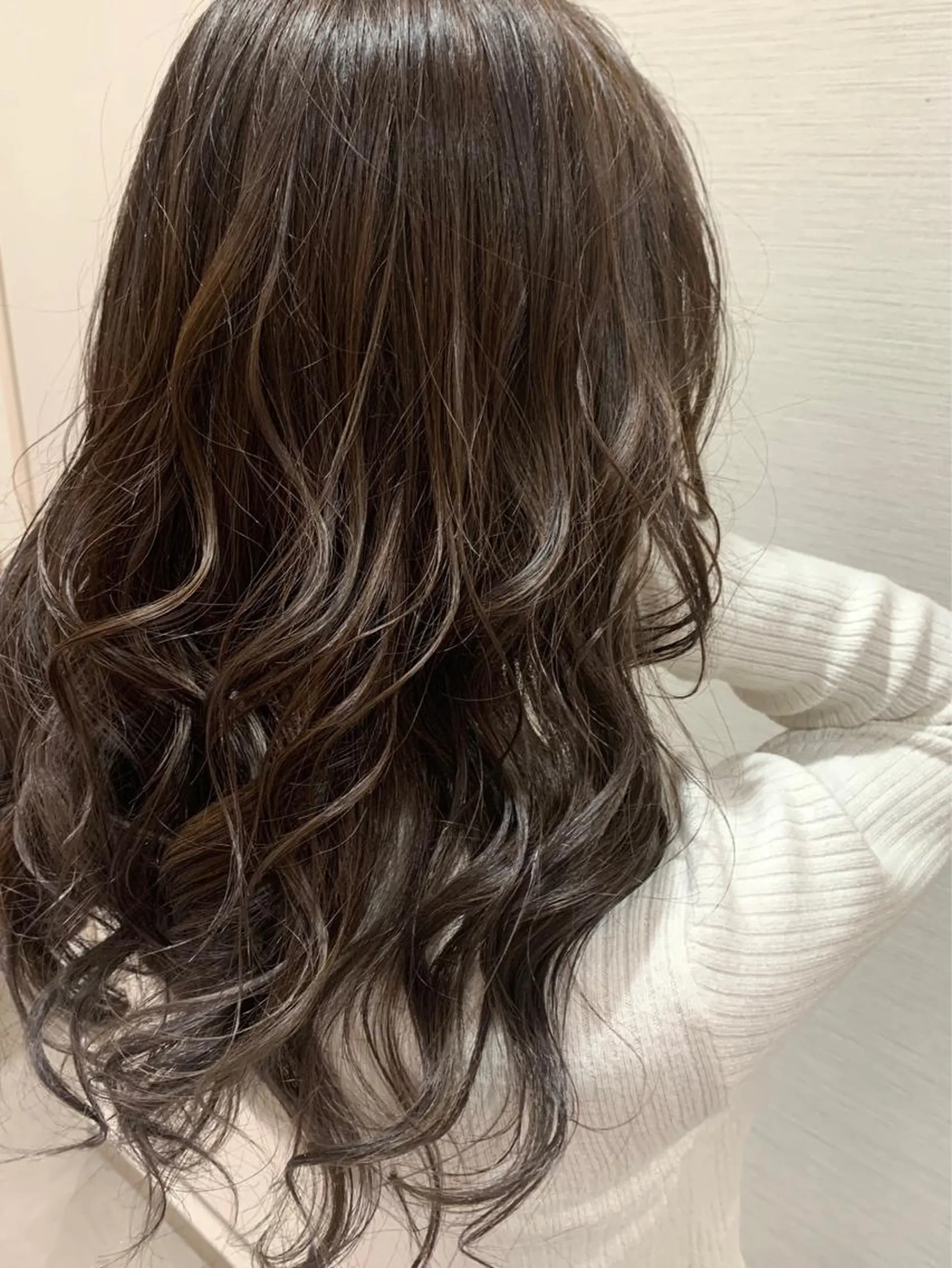 セミロング カット ヘアカラー オージュアソムリエ DAIKI⭐️のヘアスタイル