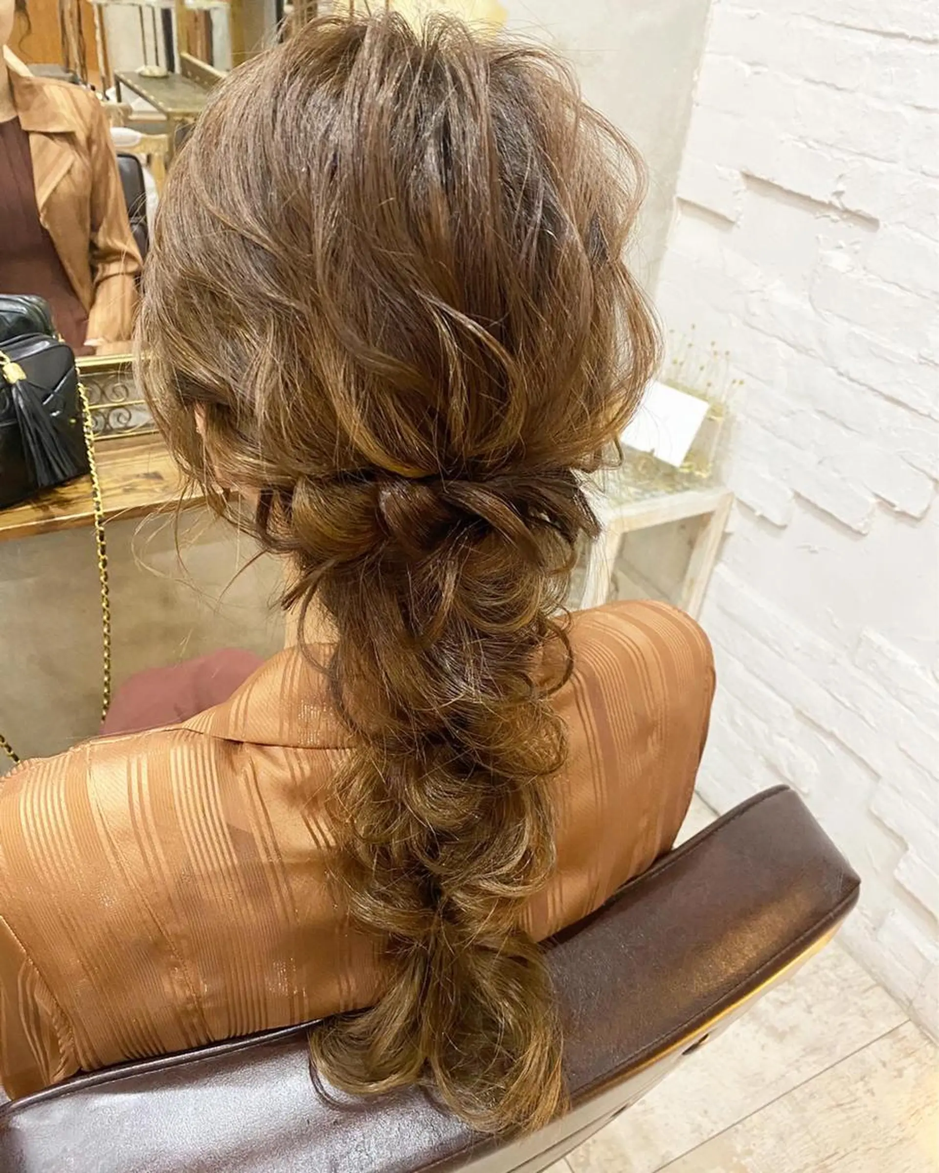 ロング まつパ・ヘアセット ♡Chinami♡のマツエク・マツパデザイン